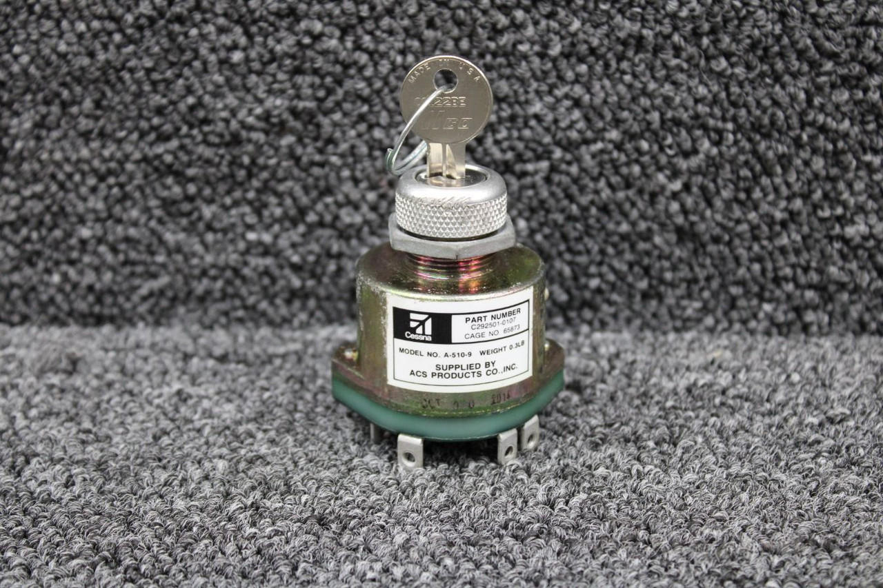 A5109 (ALT C2925010107) ACS Ignition Switch W/ Key (SA)