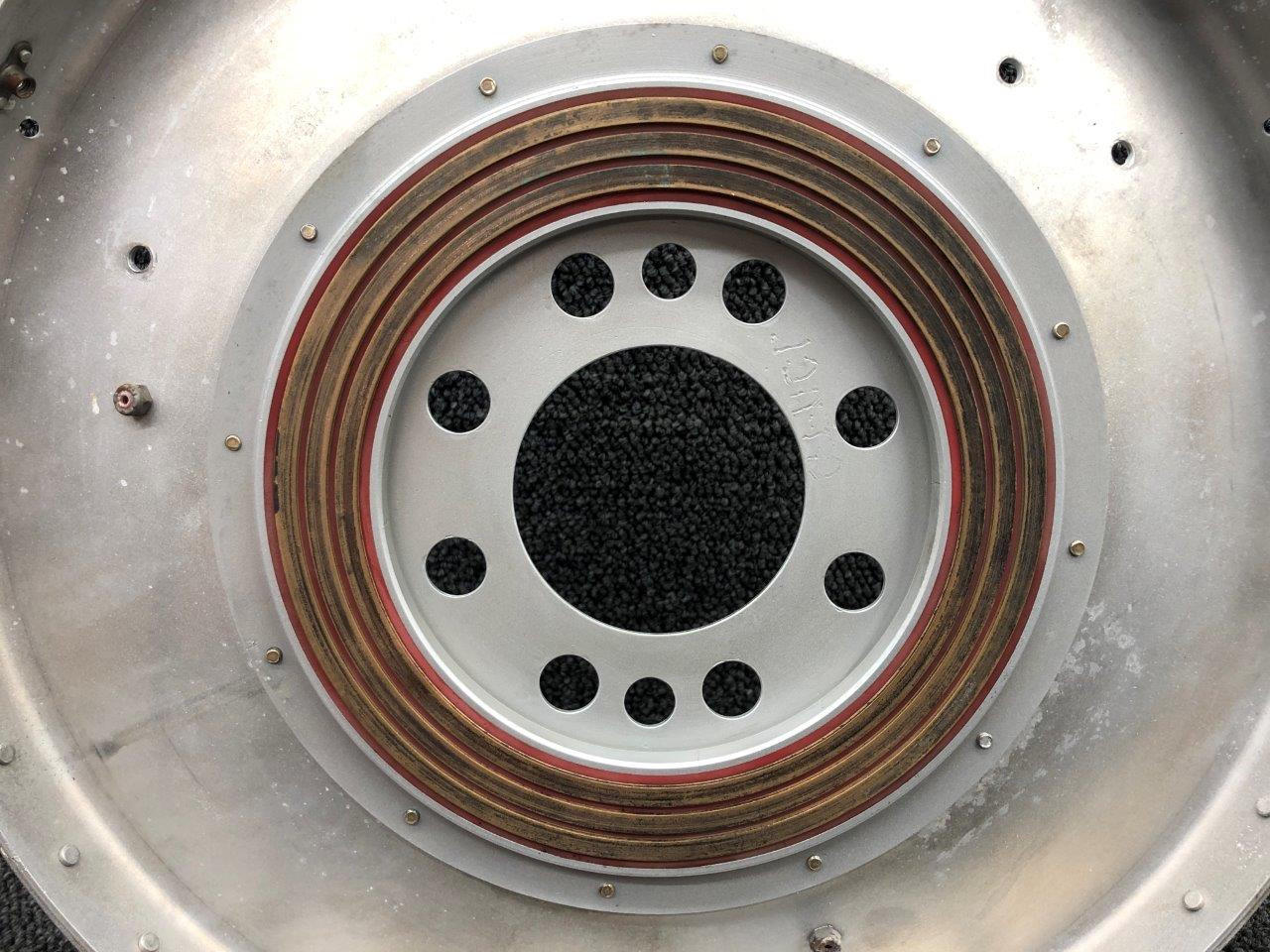 D5217, 57551031 Cessna 421C Three Blade Propeller Bulkhead with DeIce Ring