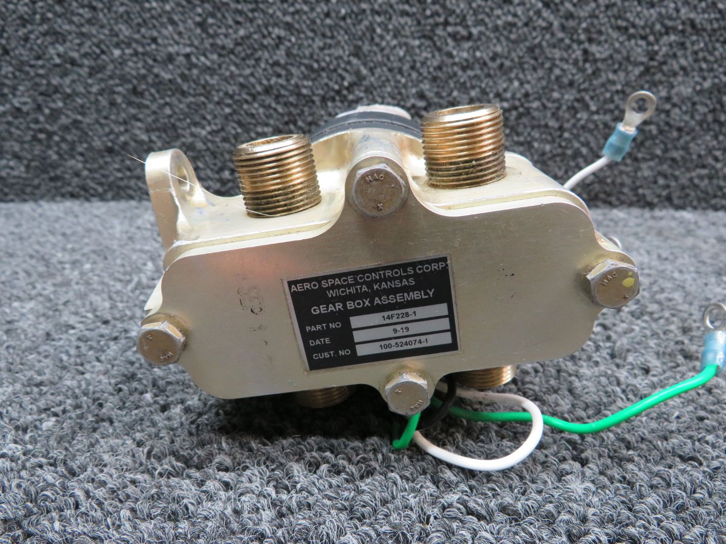 14F228-1, GFS38-1 Beech KA-200 Aerospace Controls Corp. Flap Drive