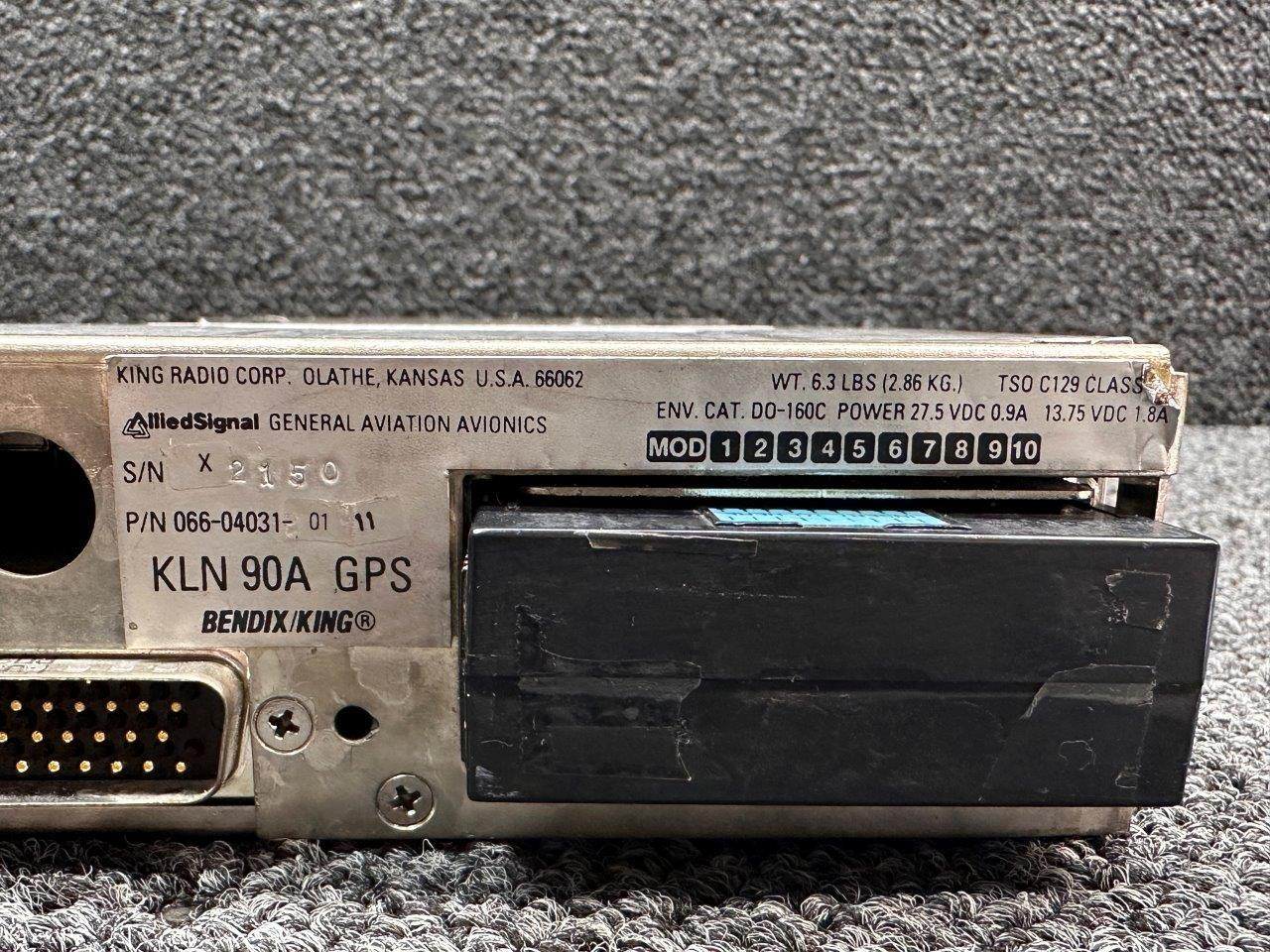066-04031-01, 071-01523-03 Bendix King KLN-90A GPS Unit has