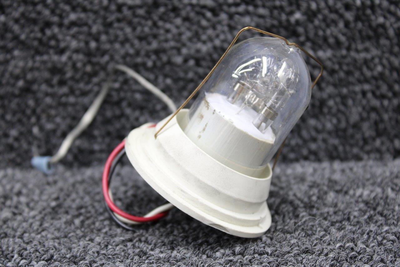 A469AD Whelen Flash Tube Assembly with Lens, Strobe Light Flash Tube
