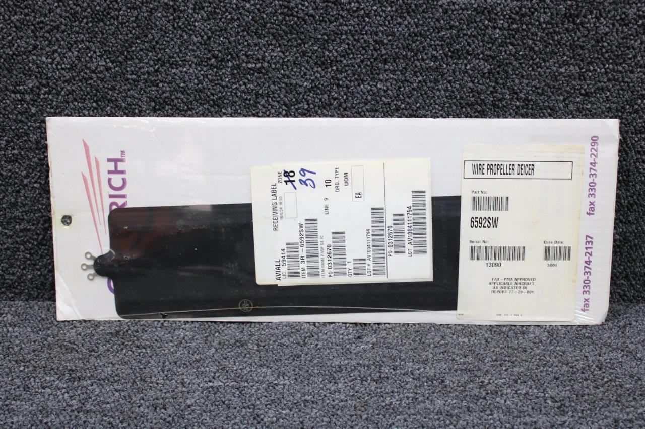 6592SW BF Goodrich Propeller DeIce Boot, New Old Stock