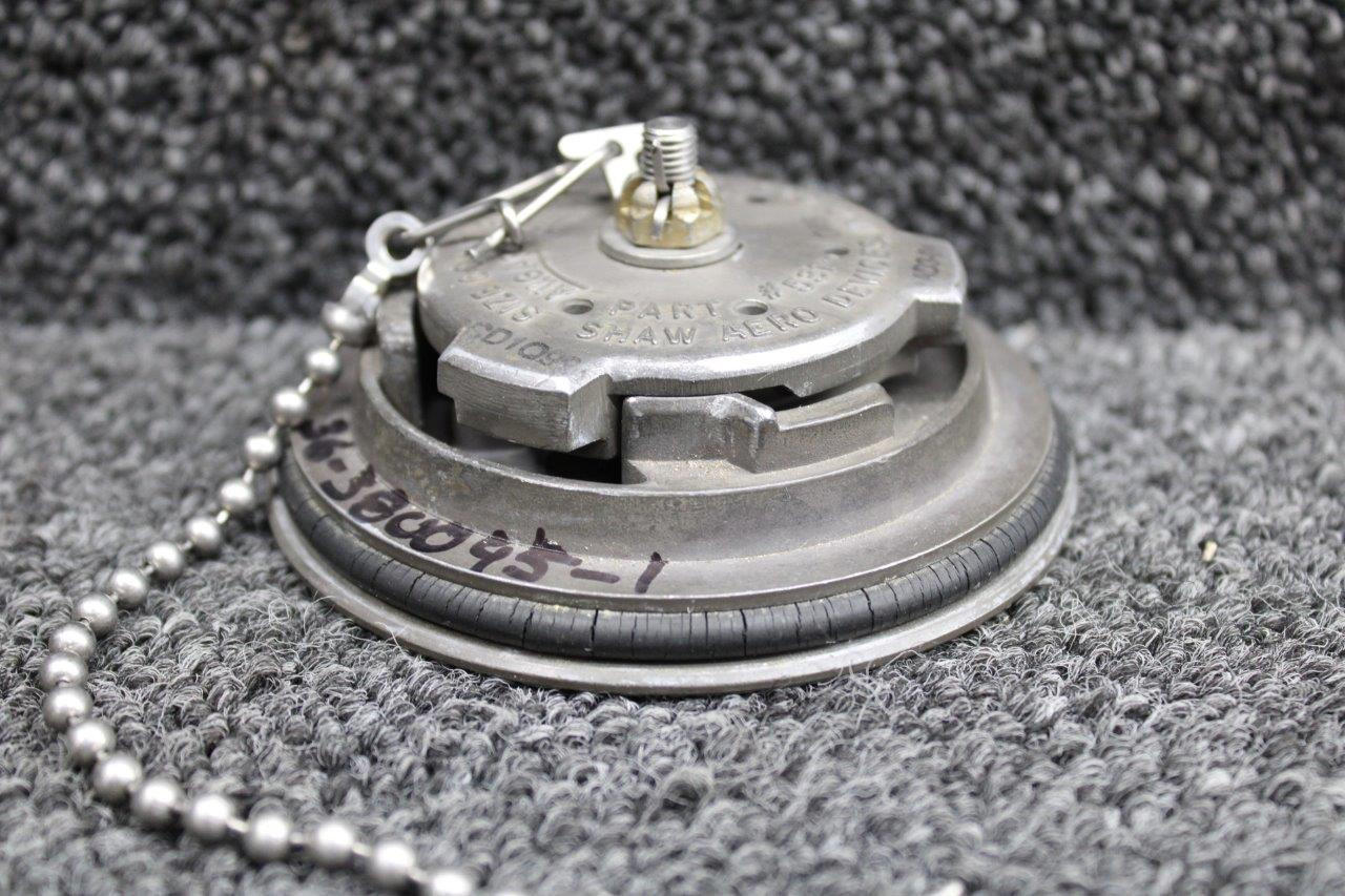 531046 (Use 363800951) Shaw Aero White Fuel Cap Assembly