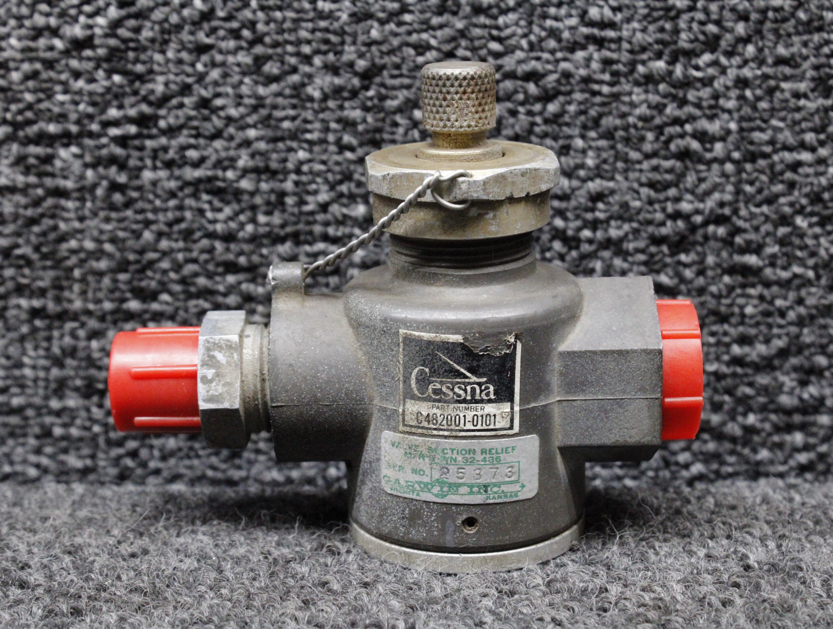 32-436 (Alternate PN: C482001-0101) Garwin Suction Relief Valve