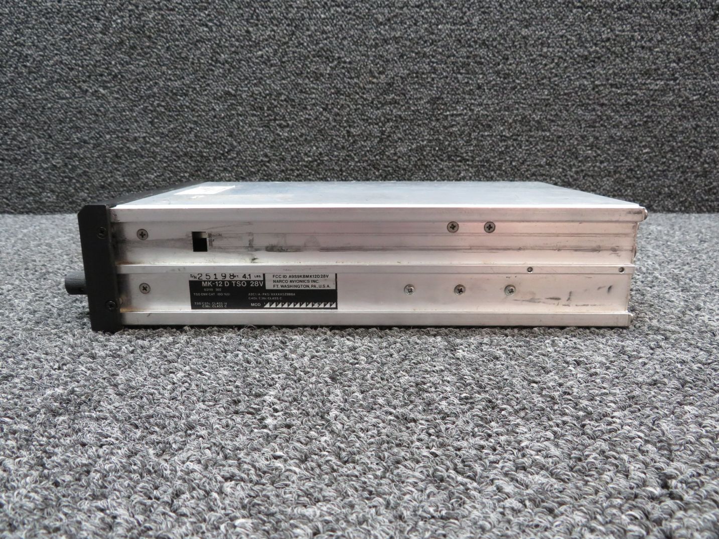 MK-12D TSO Narco Nav-Com Unit, No Tray, Volts: 28, Core For Sale