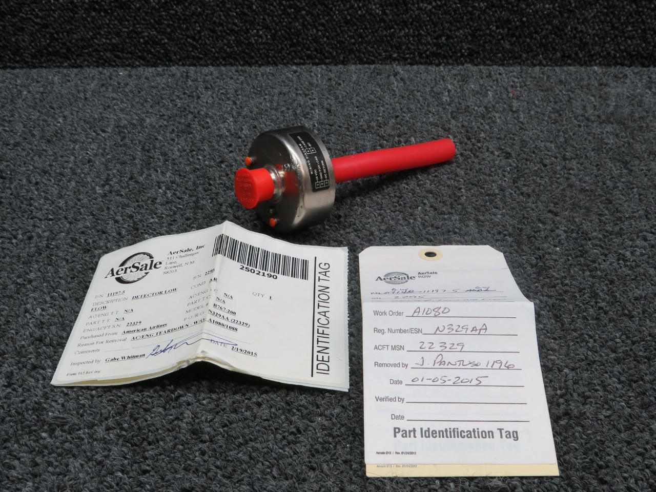 11197-5 Dynamic Controls Sensor Mod 2 Low Air Flow Detector