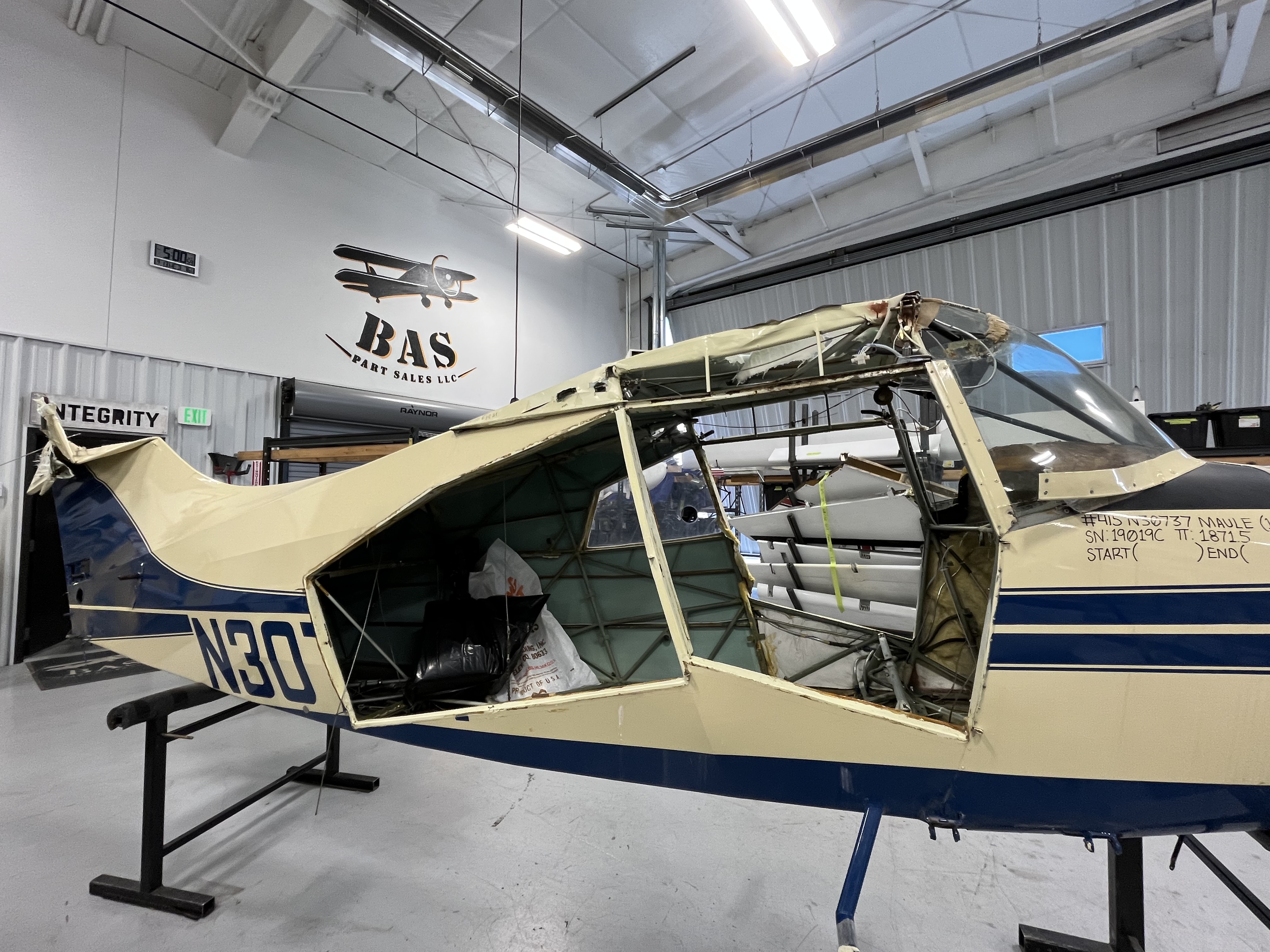 Maule MX-7-160 Fuselage Structure Assy With Bill Of Sale