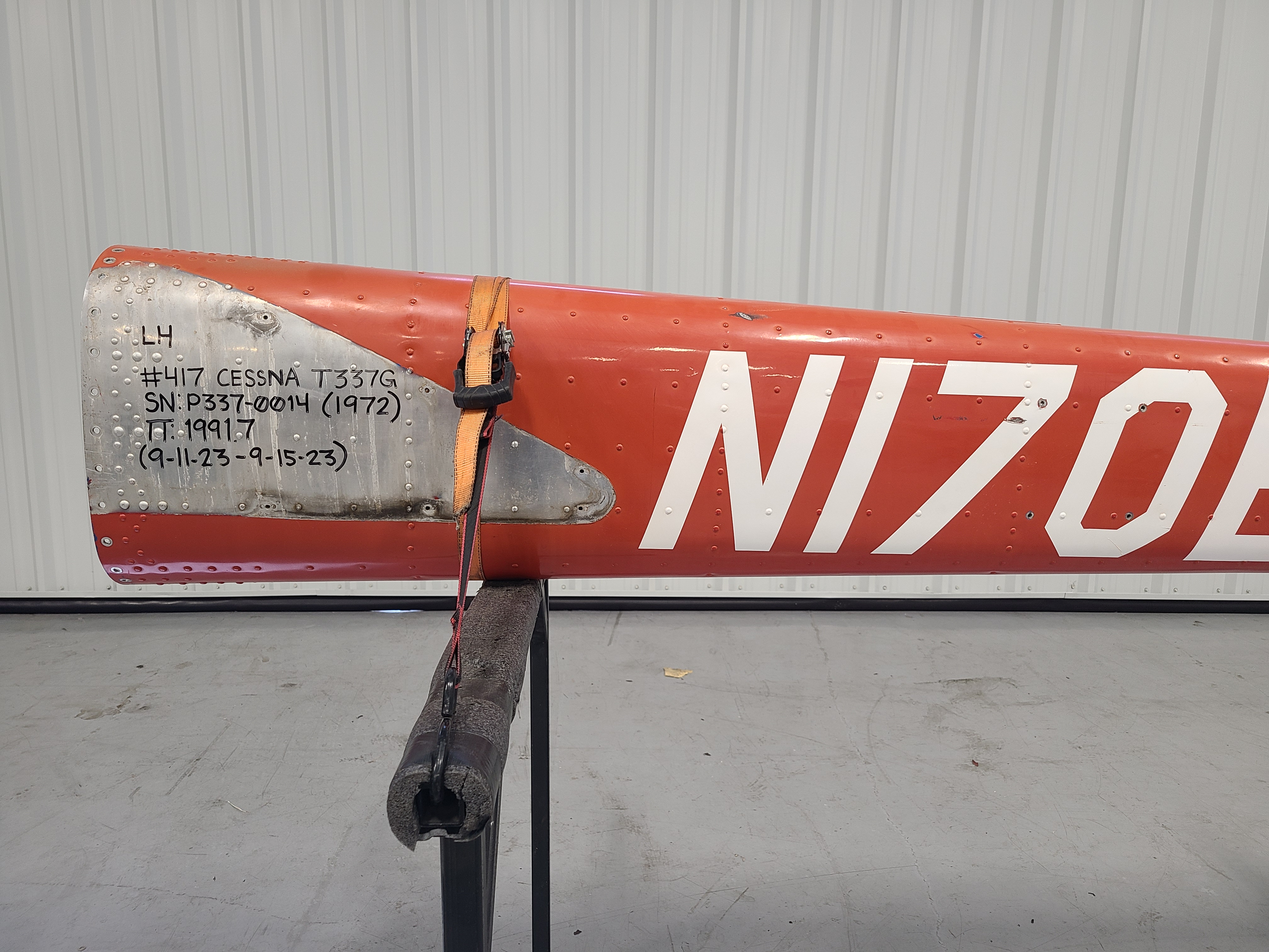 1427000-37 Cessna T337G Tail Boom Assembly LH
