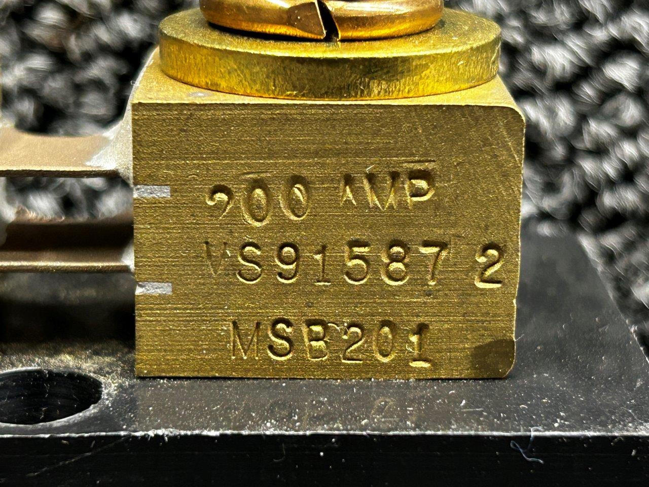 MS915872 Piper PA46600TP Ammeter Shunt (Amps 200) BAS Airplane Parts