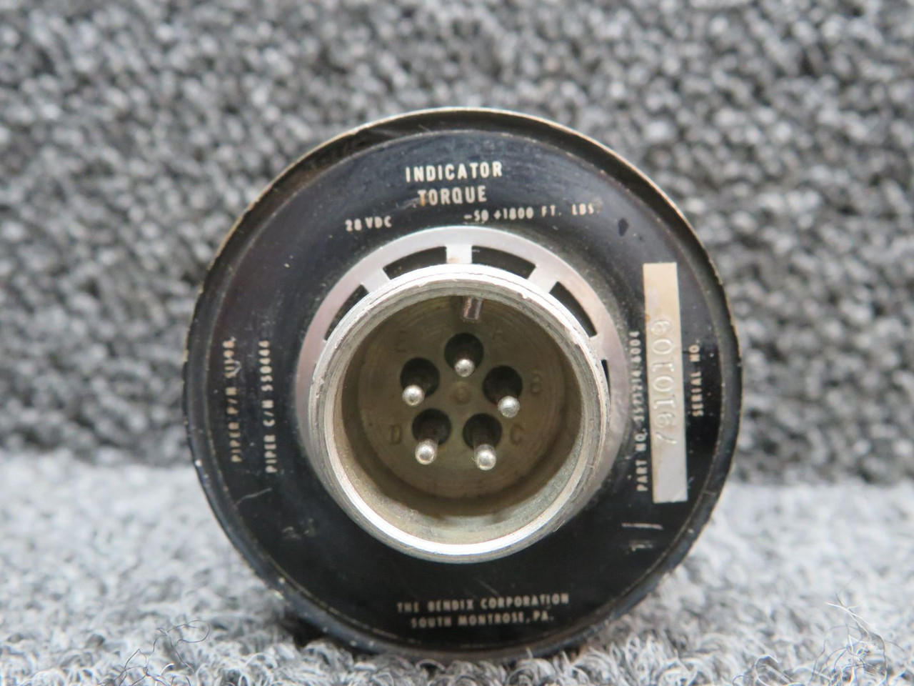 3571214-6004 Alternative Part Number 51198 Bendix Aviation Torque Indicator