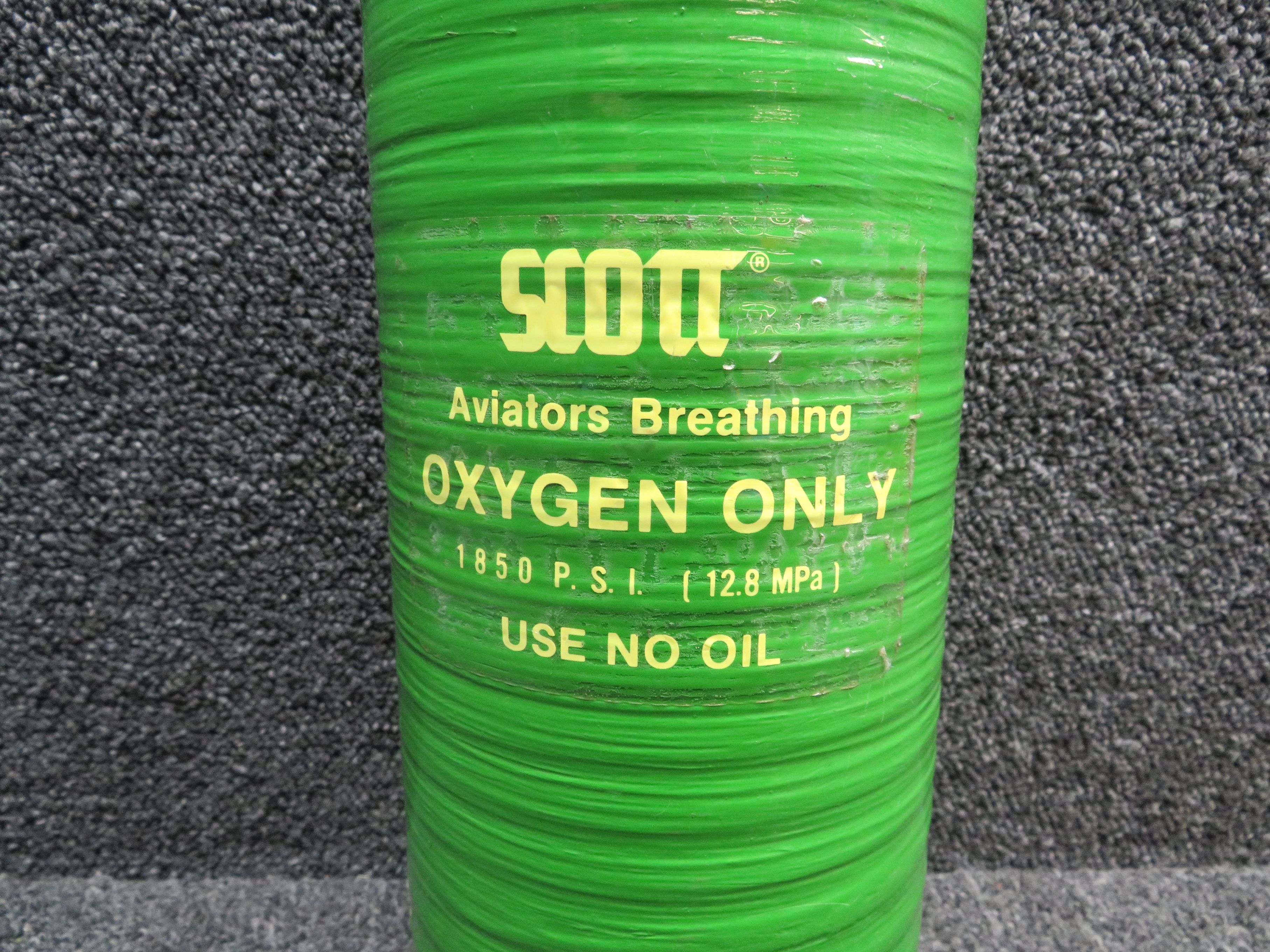 895-05022 Alternative Part Number 101-384200-1 Scott Oxygen Cylinder ...