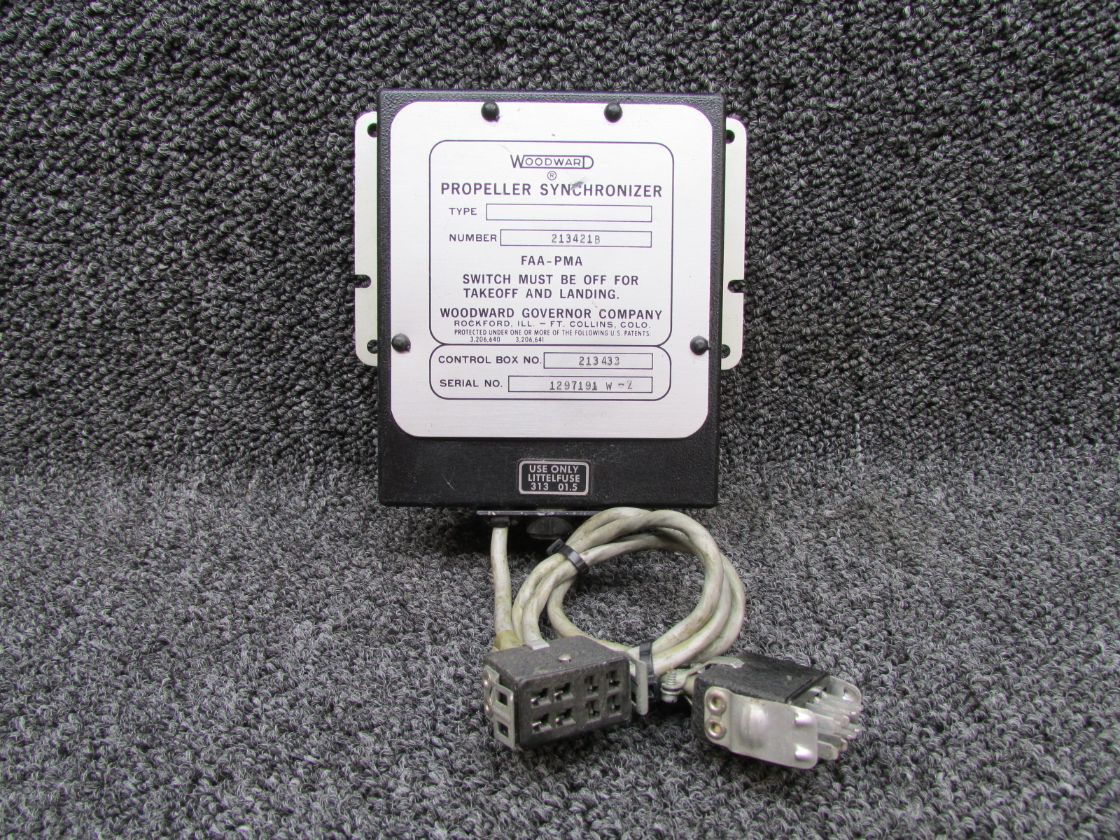 メモリー / 213421B, 213433 Woodward Synchronizer Control Box (No Fuse Cap)