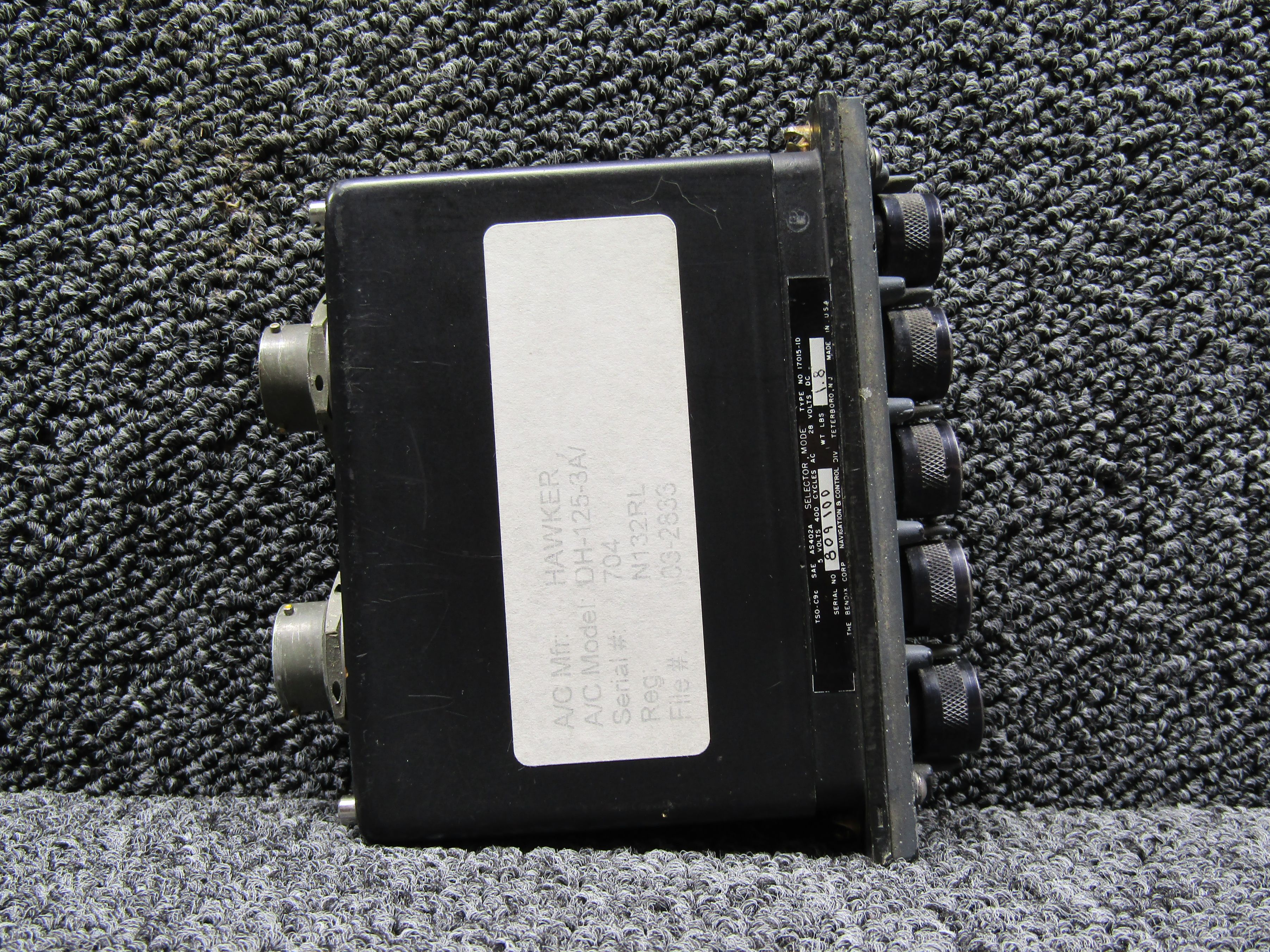 17015-1D Bendix AS402A A/P Voltage 28 Mode Selector