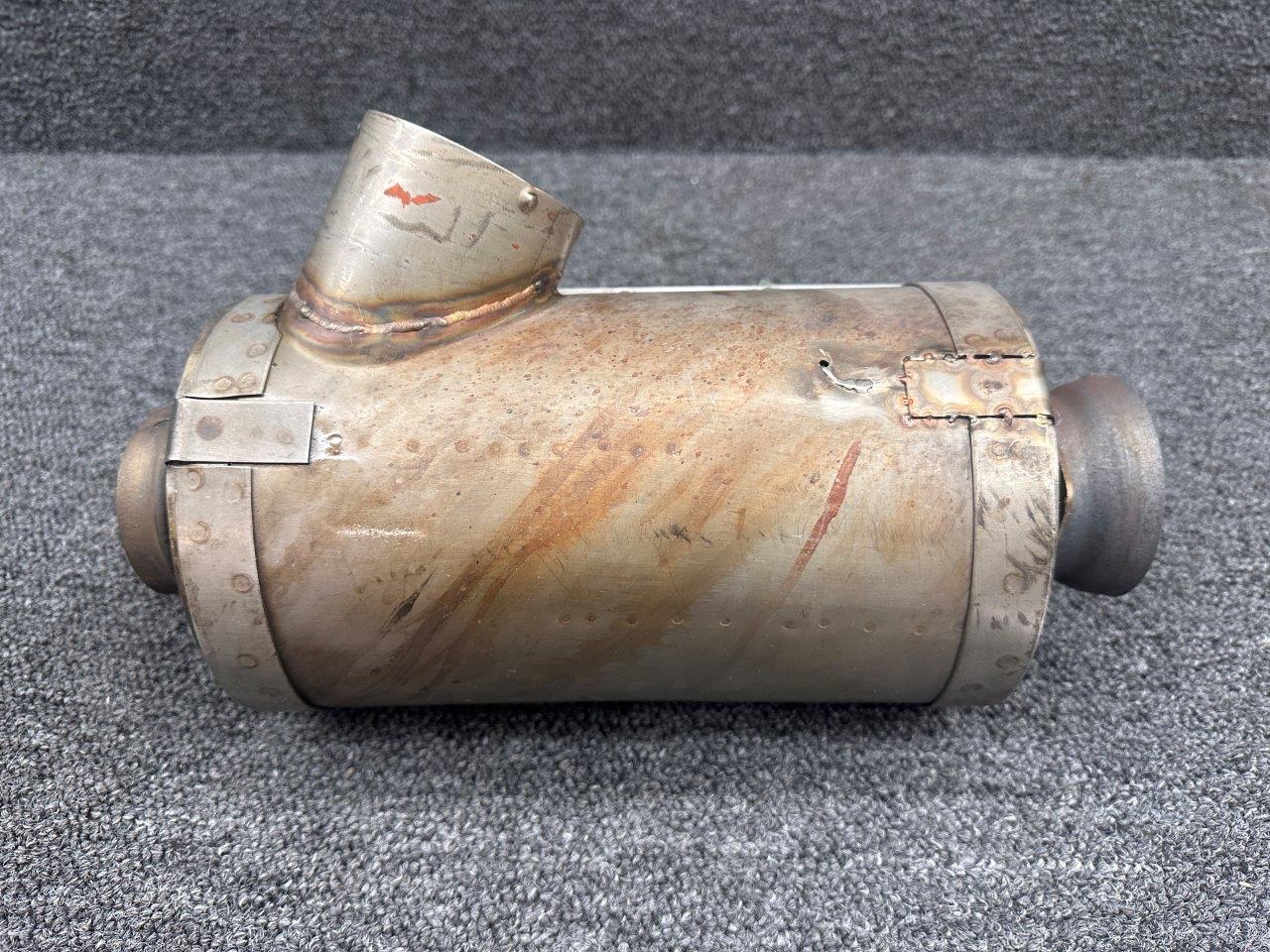 C156020-0101, 1254012-12 Lycoming O-540-J3C5D Muffler with