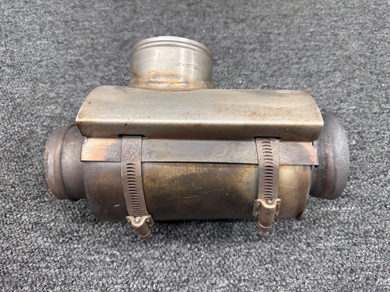 C156020-0201, 2254026-1 Lycoming O-540-J3C5D Muffler with Shroud LH