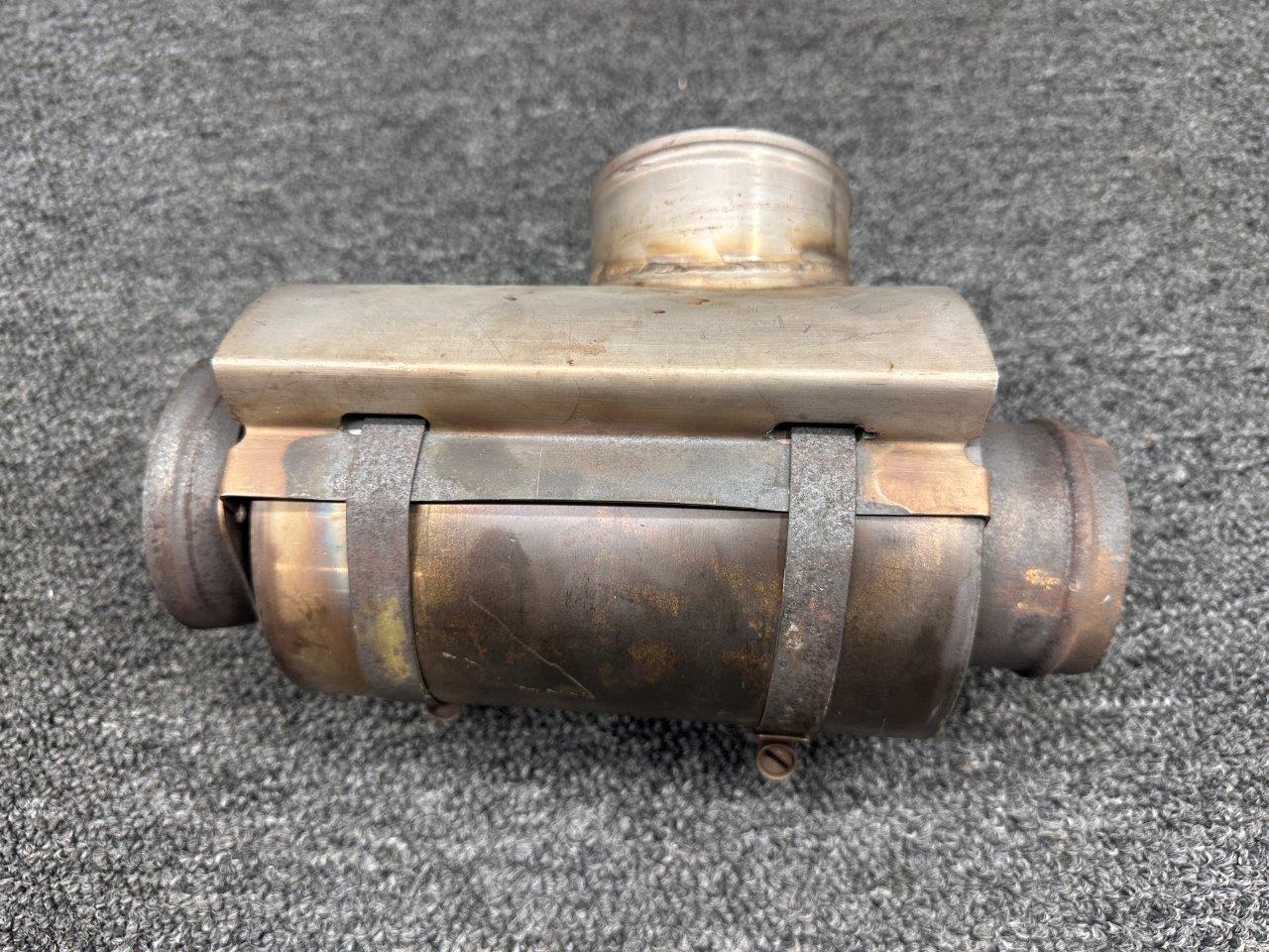 C156020-0201, 2254026-1 Lycoming O-540-J3C5D Muffler with Shroud LH