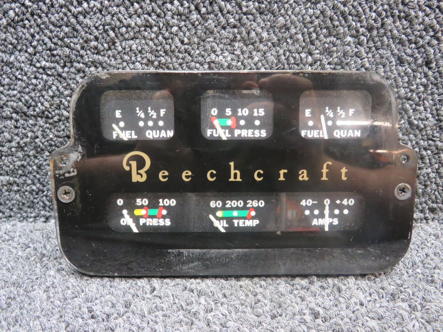 169-324018 Engine Gauge Aircraft Indicator Gauge Cluster Unit