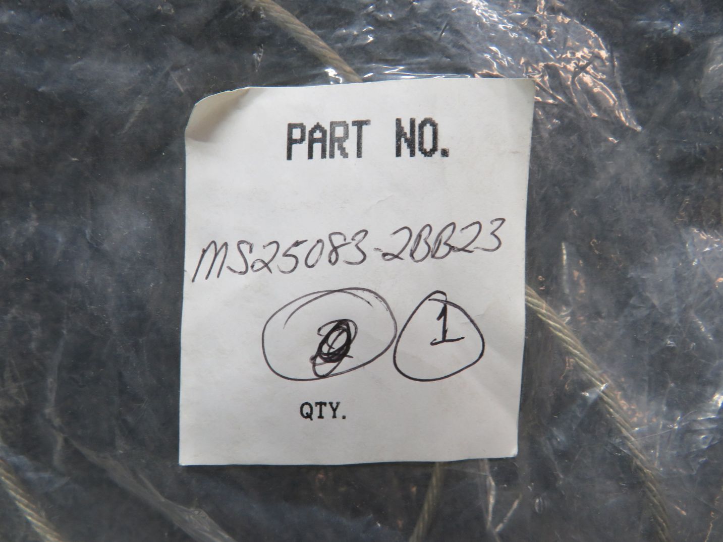 MS25083-2BB23 Copper Bonding Jumper Assembly New Old Stock)