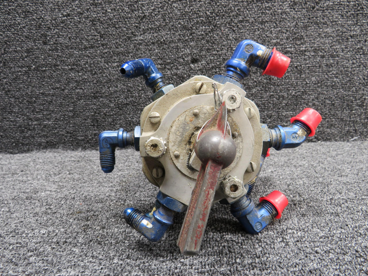 HE-825-1 H And E Aircraft Fuel Selector Valve Unit