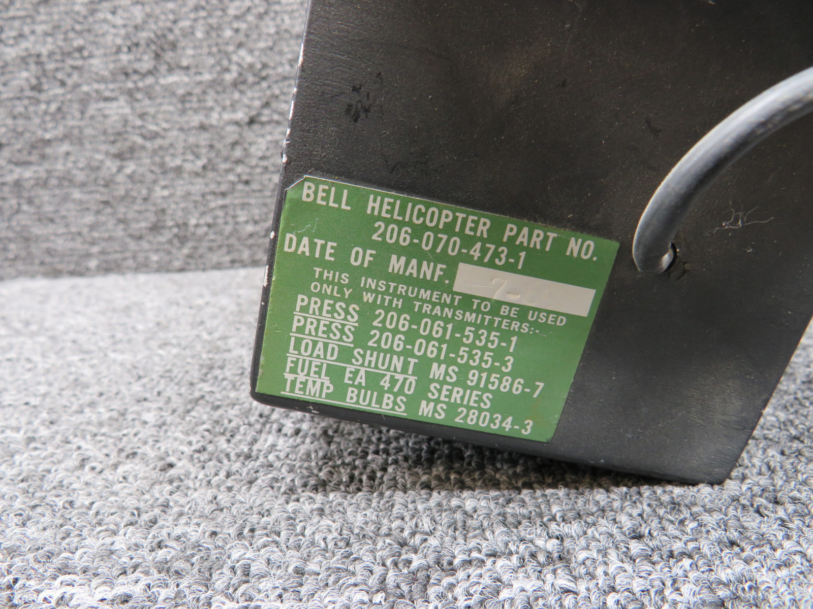 206-351-0001 (Alt: 206-070-473-1) Bell Helicopter Atlantic