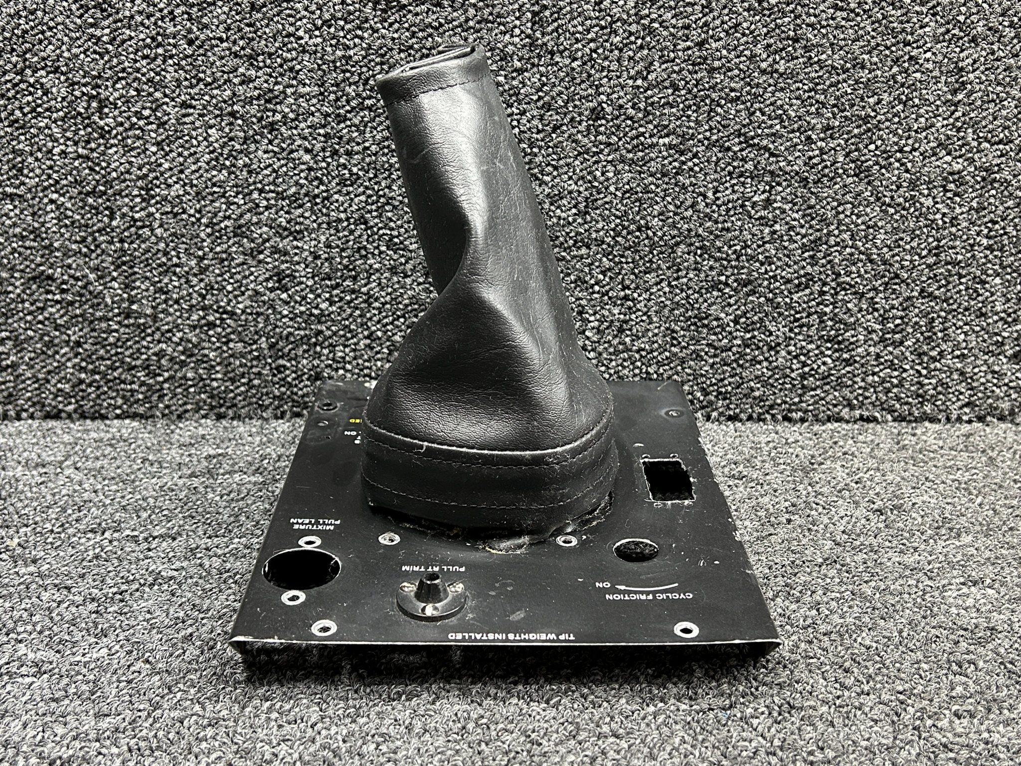 A444-13 and A677-4 Robinson R22 Beta Cyclic Control Cover Panel with Boot