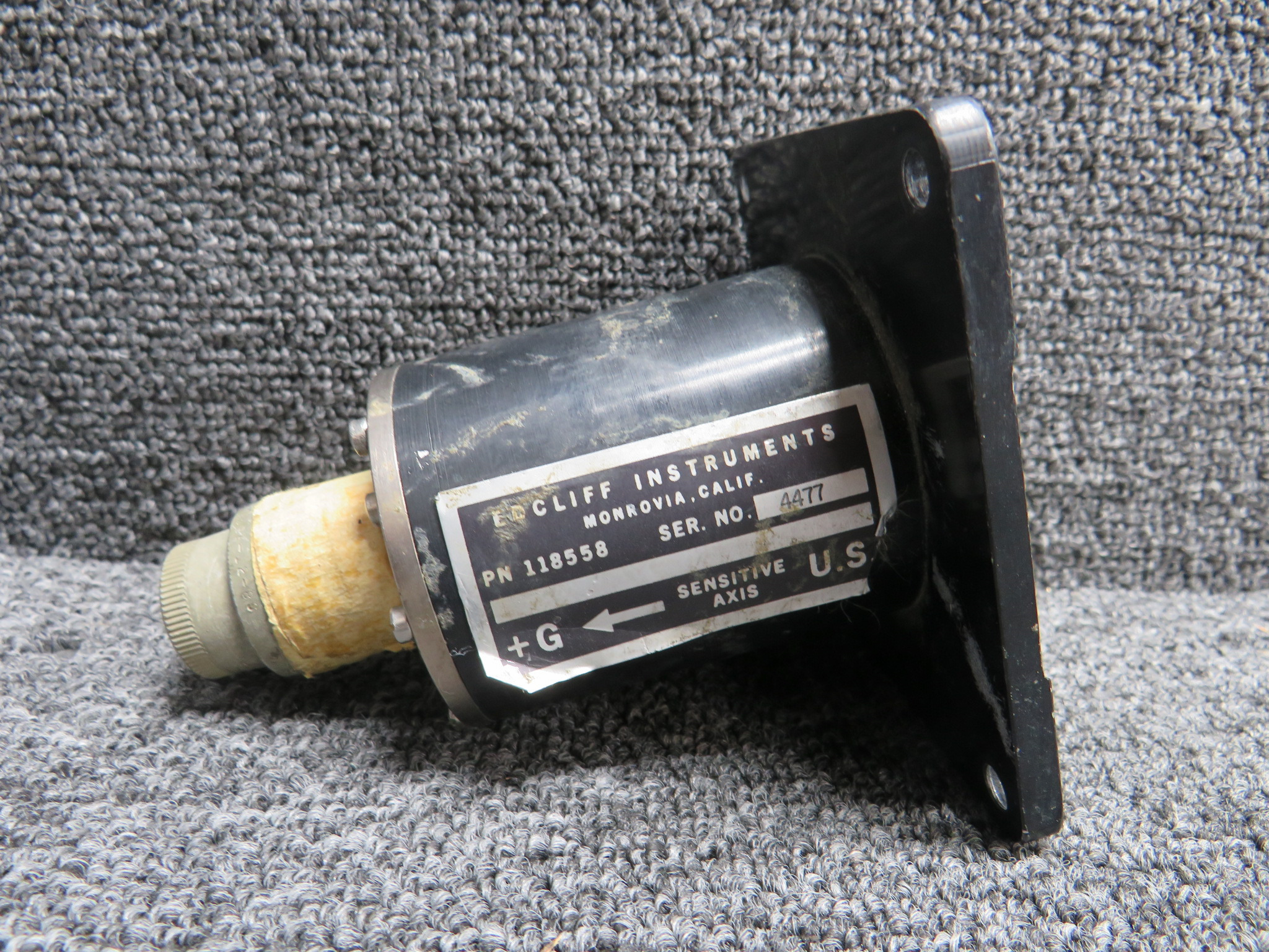 4024698-1 Lockheed Aircraft Service Avionics Accelerometer For Sale