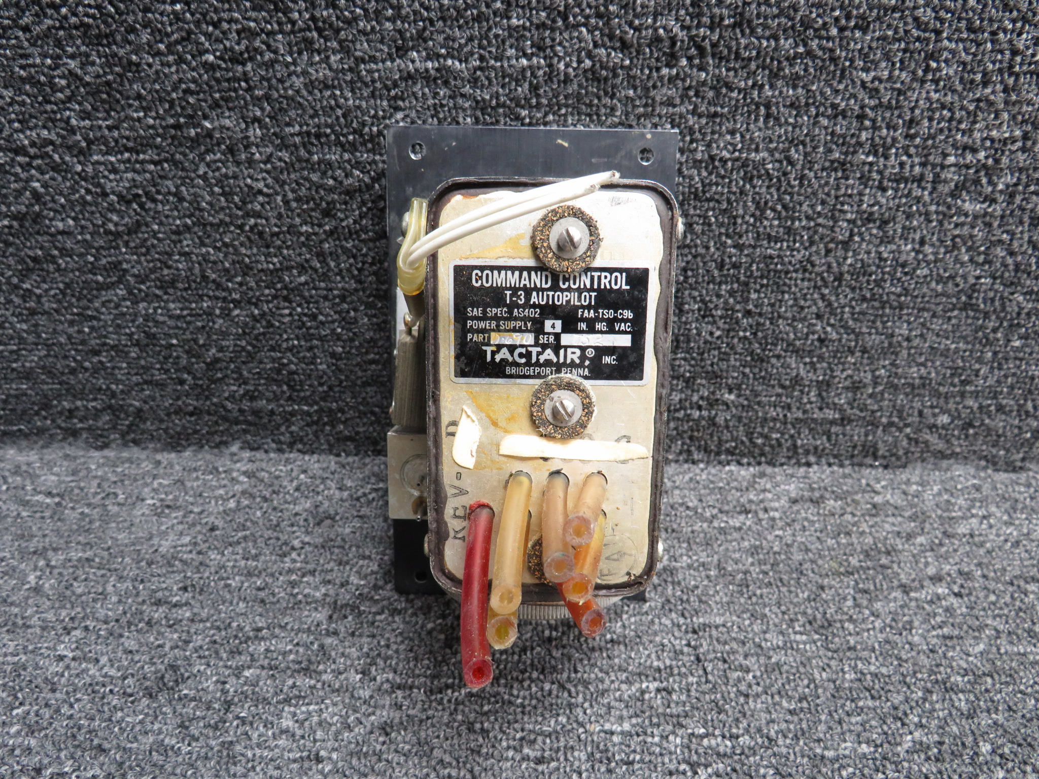 D-690 Tactair T-3 Command Autopilot Control Panel Box