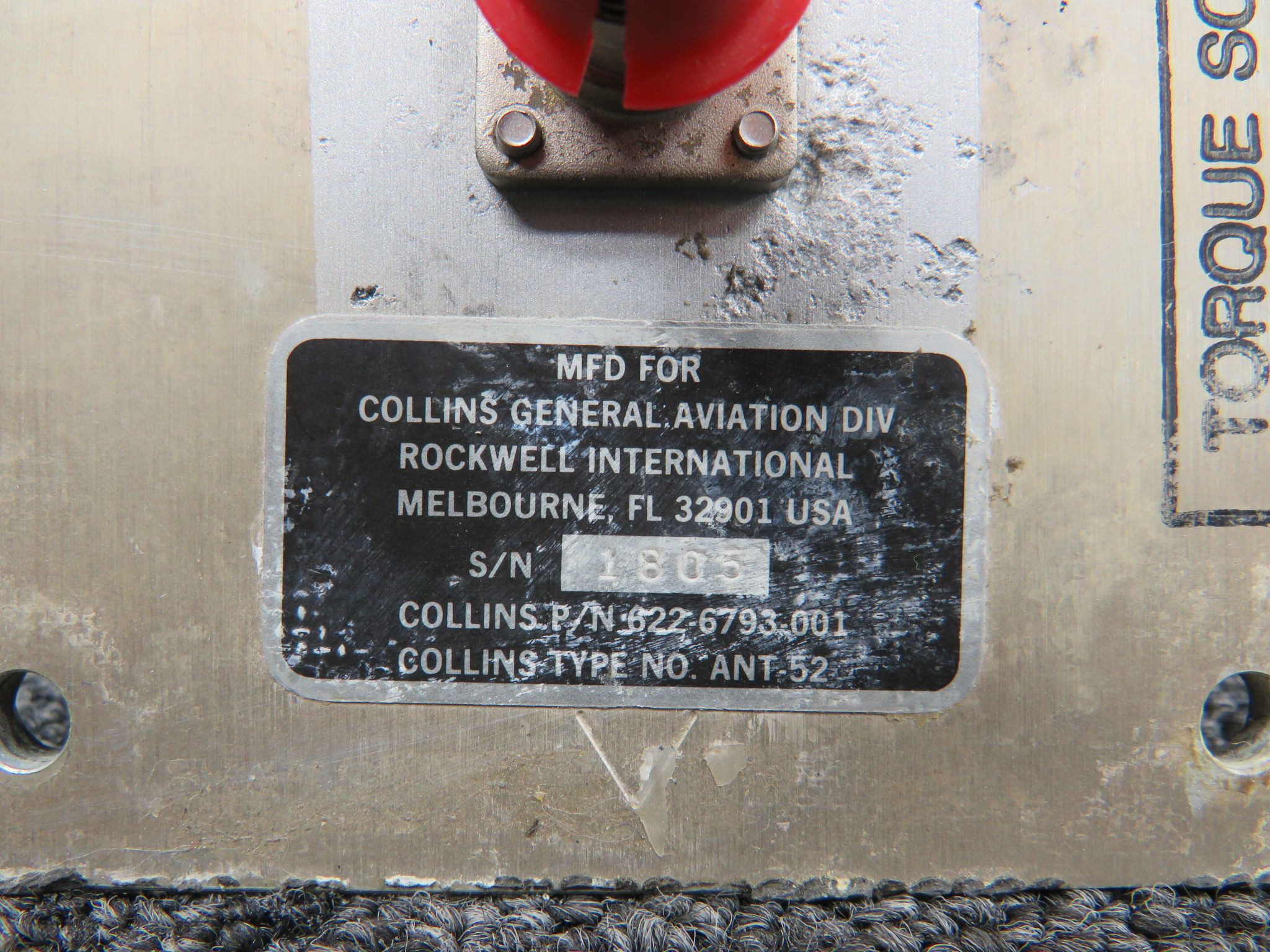 S6720026 Sensor Systems Altimeter Antenna Unit