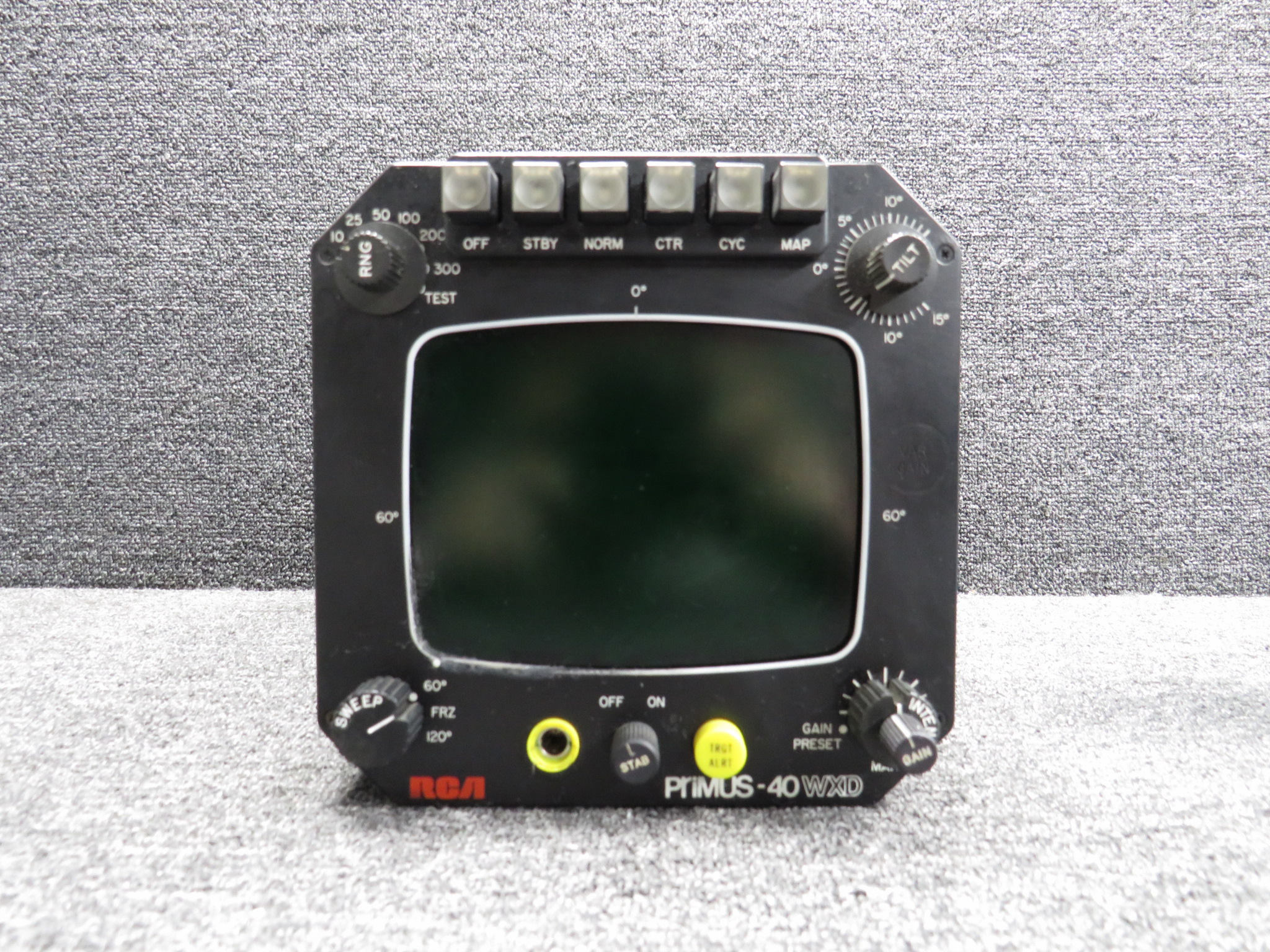 MI-585134-3 RCA Primus-40 WXD Digital Weather Radar Display
