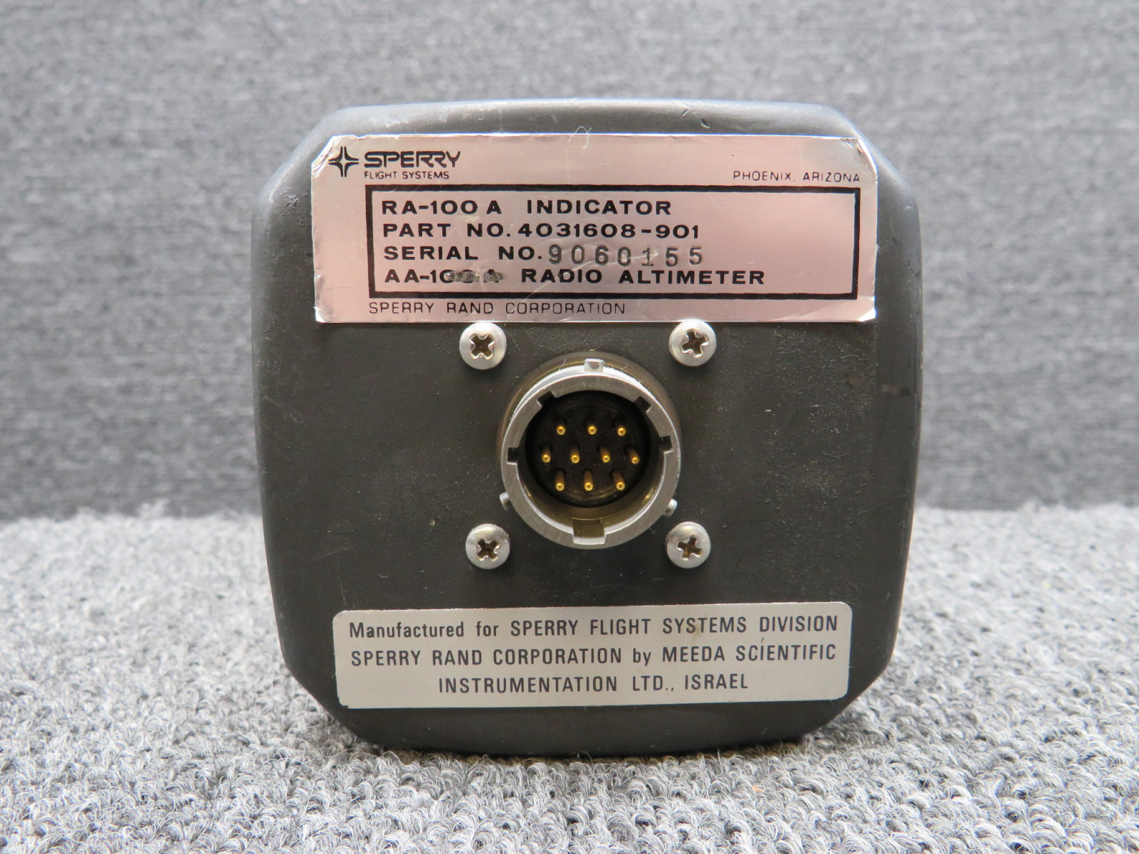 4031608-901 Sperry Flight Systems RA-100A Radio Altimeter