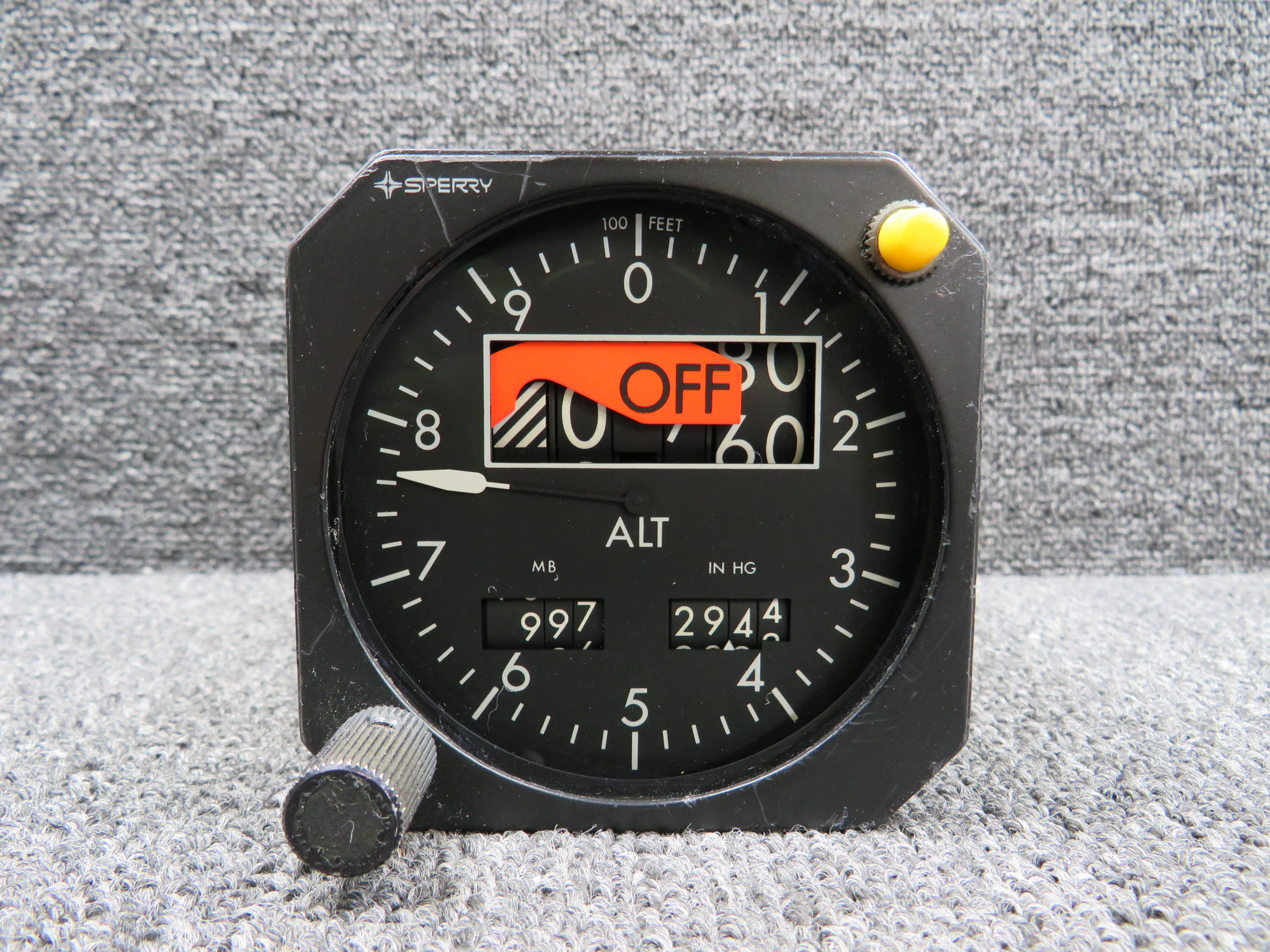 4016341-906 Sperry Avionics BA-141 Altitude Indicator Assembly