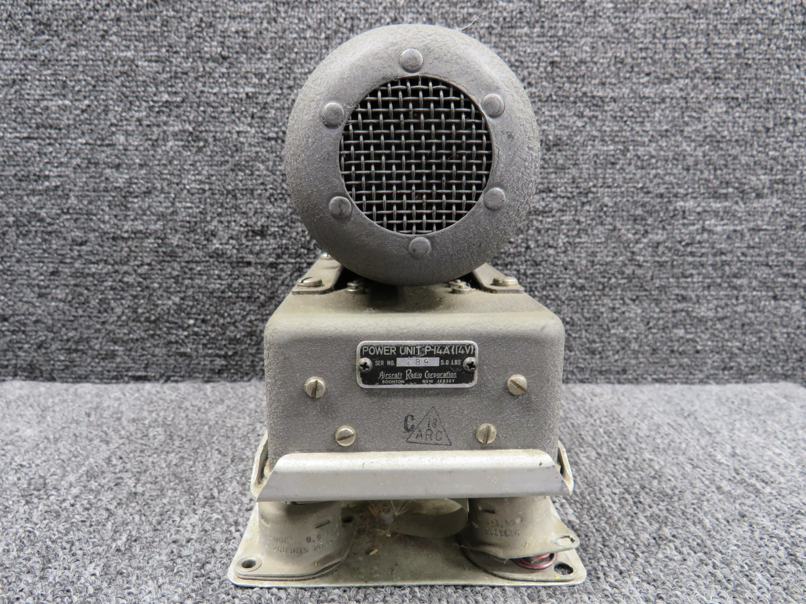 DMDZX310TR Continental 18334 Aircraft Dynamotor with Power