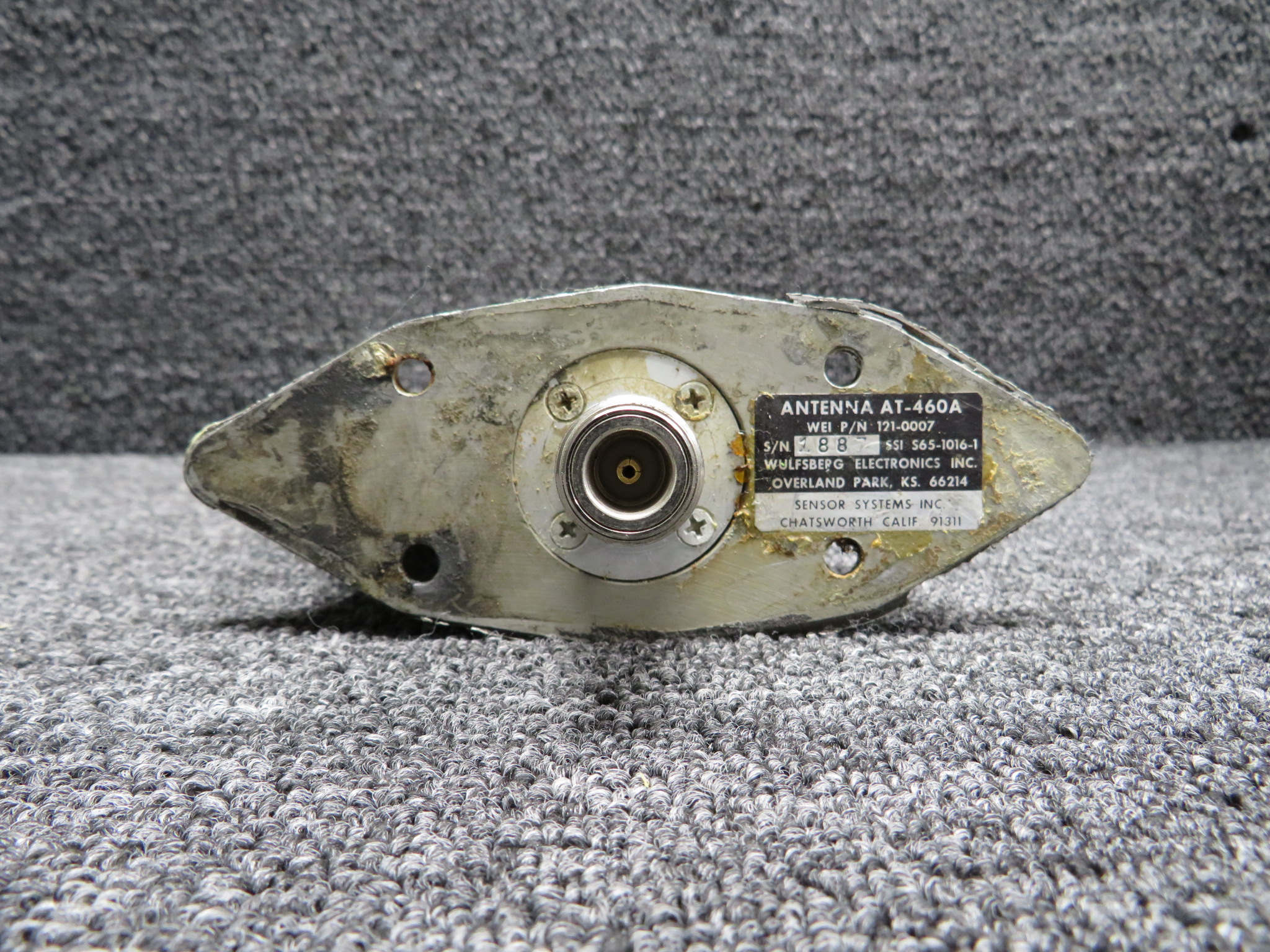 米軍　実物　車両系　ANTENNA ELEMENT 送料無料 Jammer Antenna For Vehicles (Vehicular Antenna)