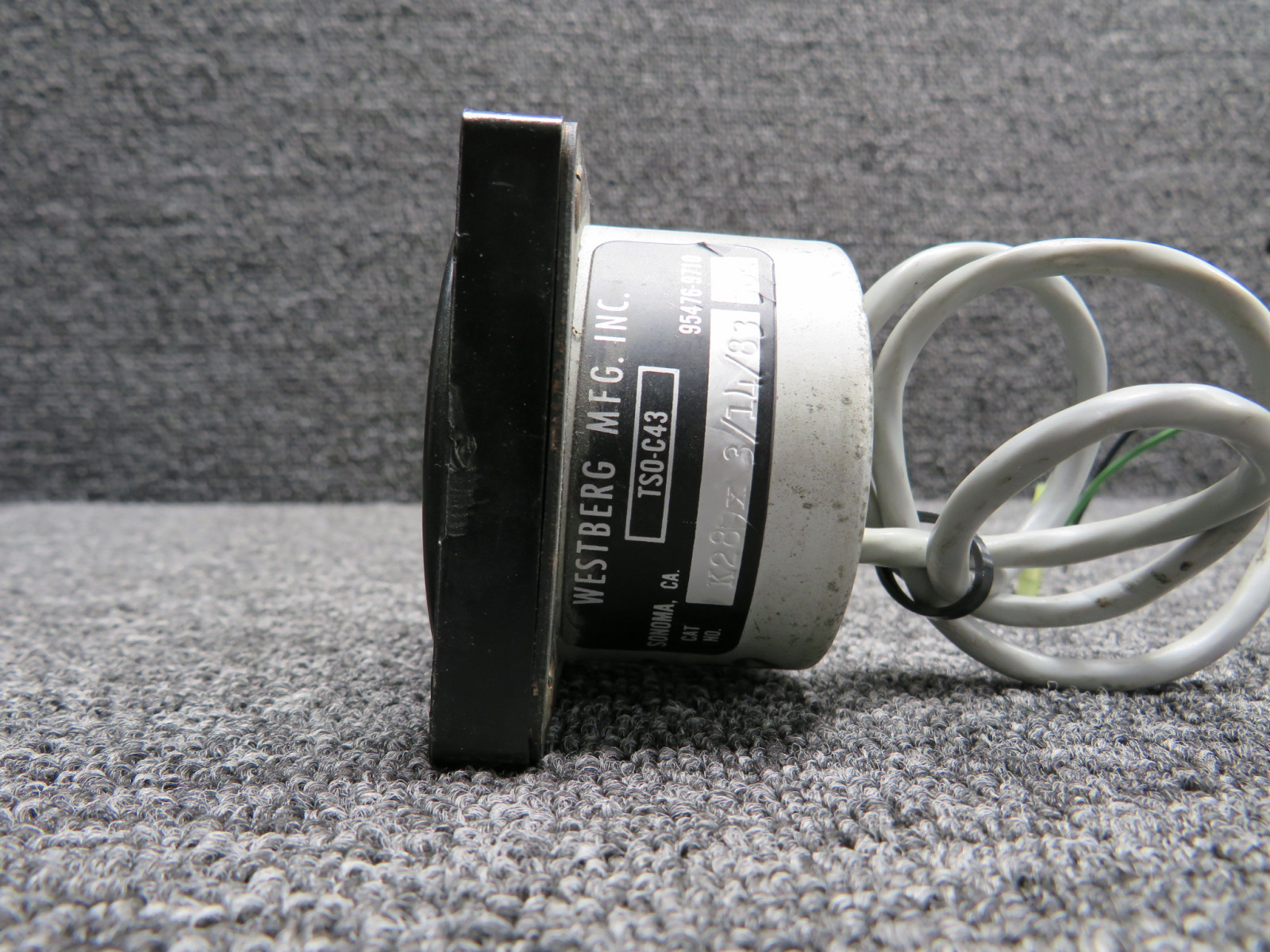 K28-X Westberg Temperature Of Gas Exhaust Indicator For Sale