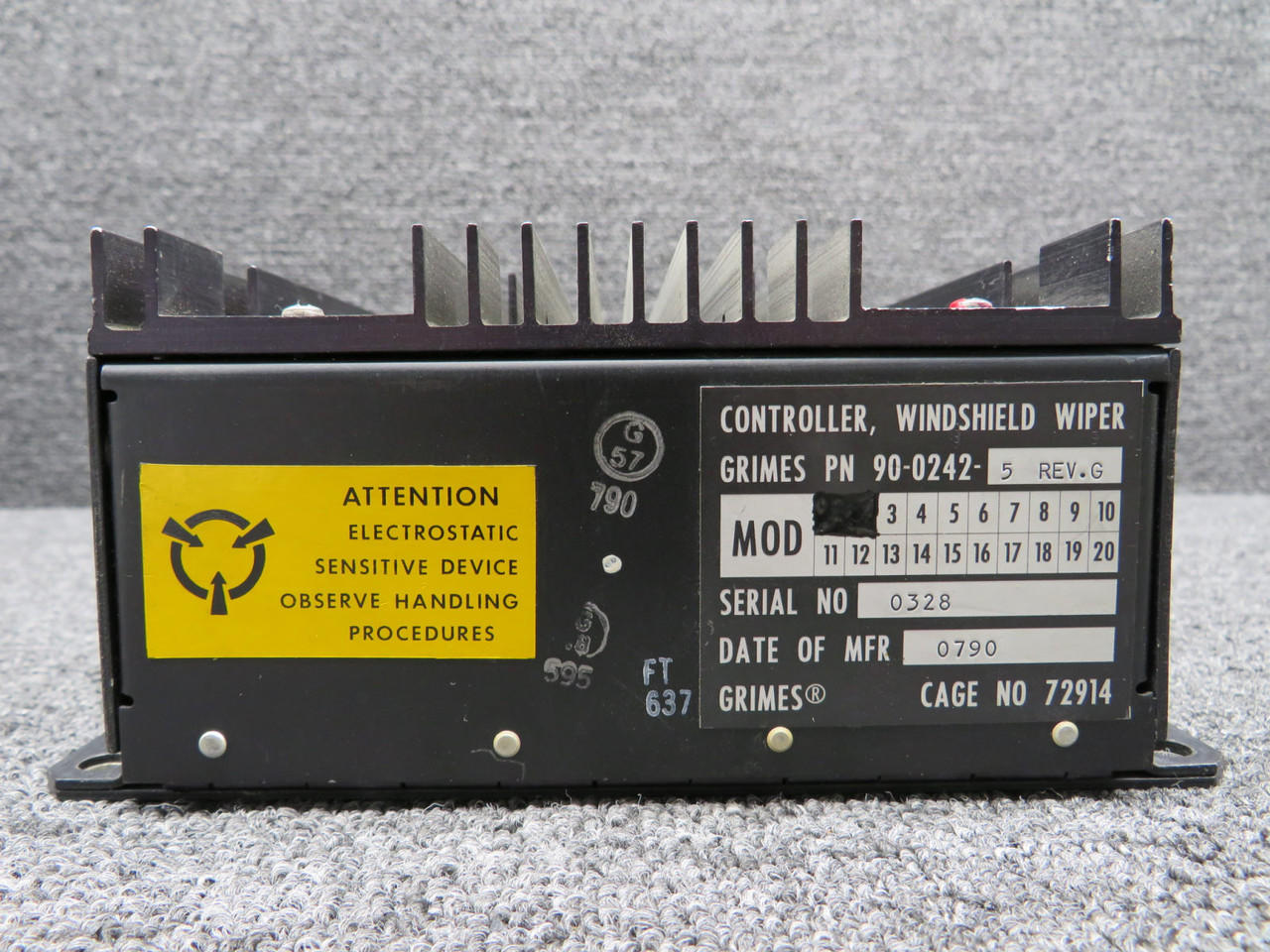 9002425 Grimes Windshield Wiper Controller Unit with Modifications