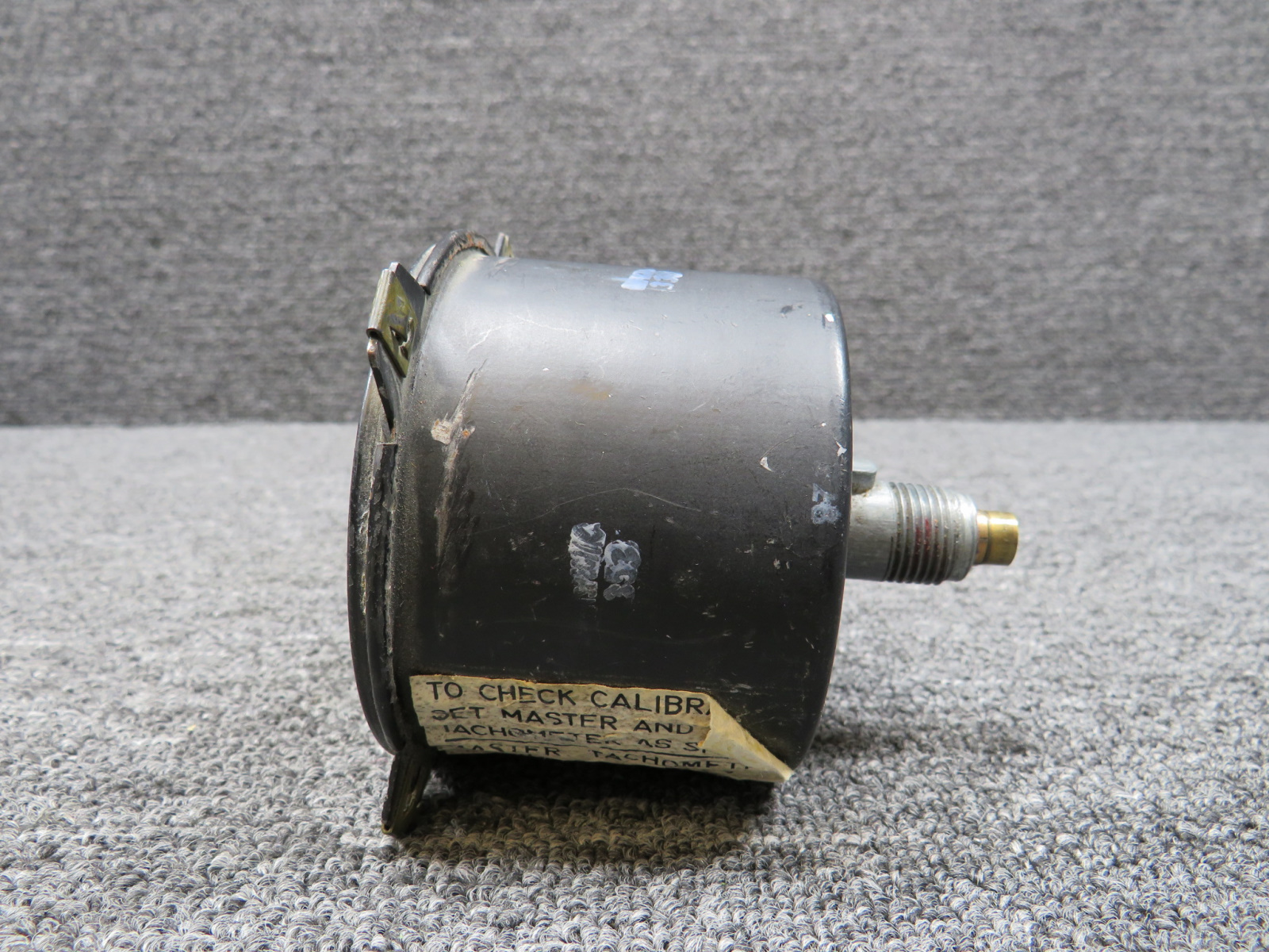 HMVスピード テスター1928-２９年 830549 Stewart-Warner Aviation 2512.73 Hour Recording Tachometer