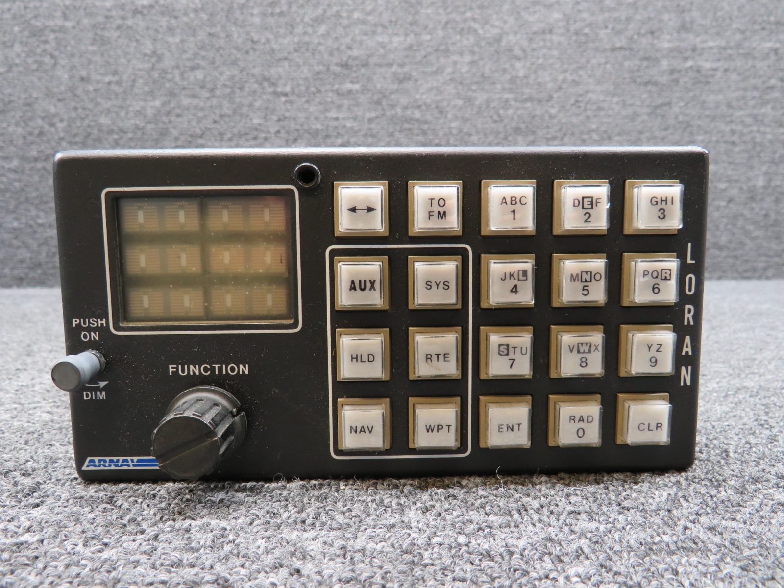 453-0089JE-1 ARNAV Systems AVA100A Modified Loran Receiver V413D Version