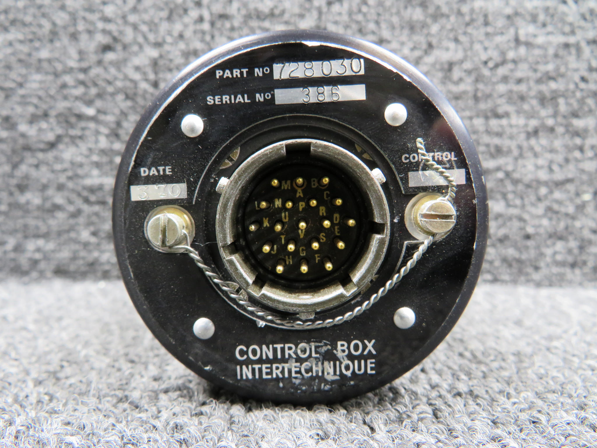 728030 Intertechnique Temperature Control Unit