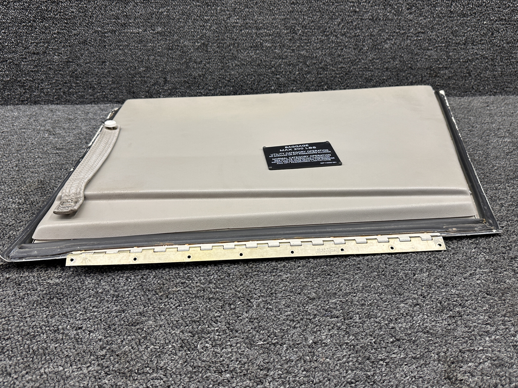 66793-018 Piper PA28-181 Baggage Compartment Door with Latch