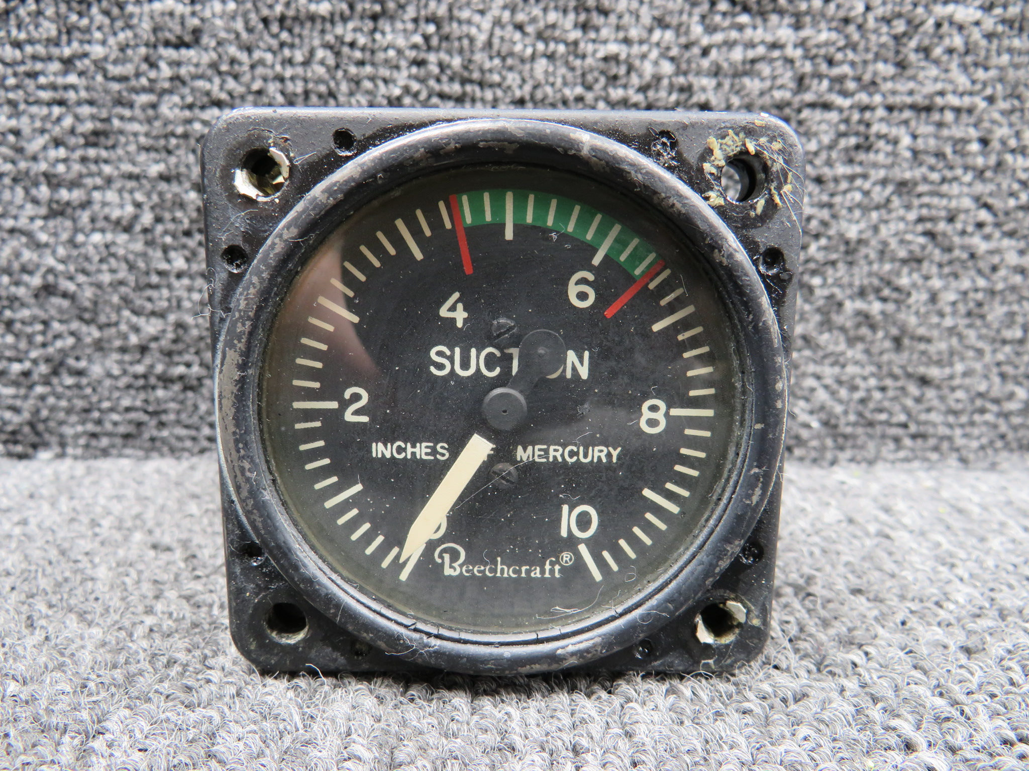 503840425 Aircraft Instruments Beechcraft Aircraft Suction Indicator