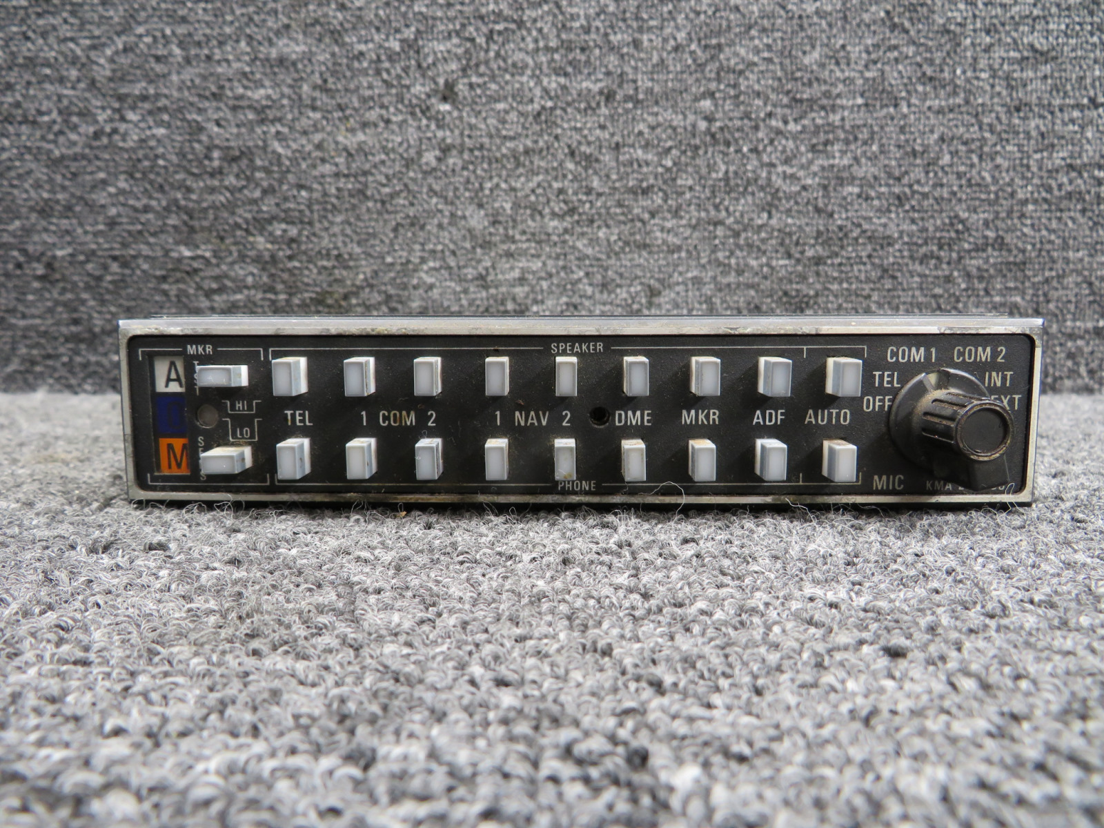 066-1055-03 Bendix-King KMA-24 Audio Selector Panel
