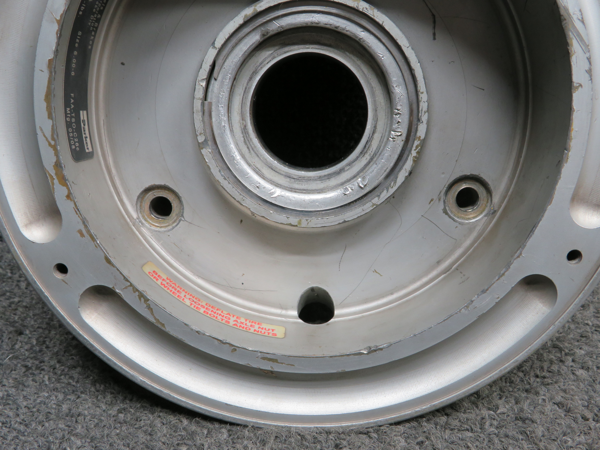 40-406A Cleveland 6.00-6 Main Wheel Assembly