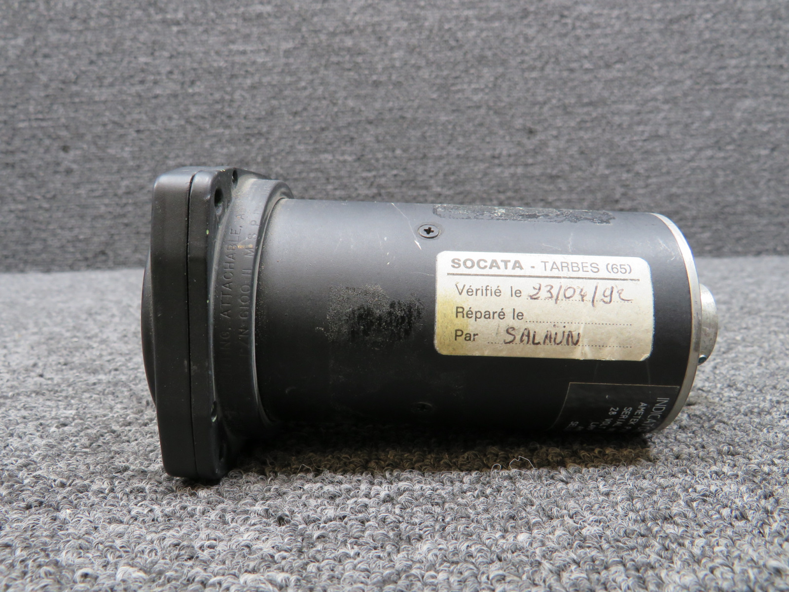 523278 Alternative Part Number 535520-901 Ametek 1822 Model Gas