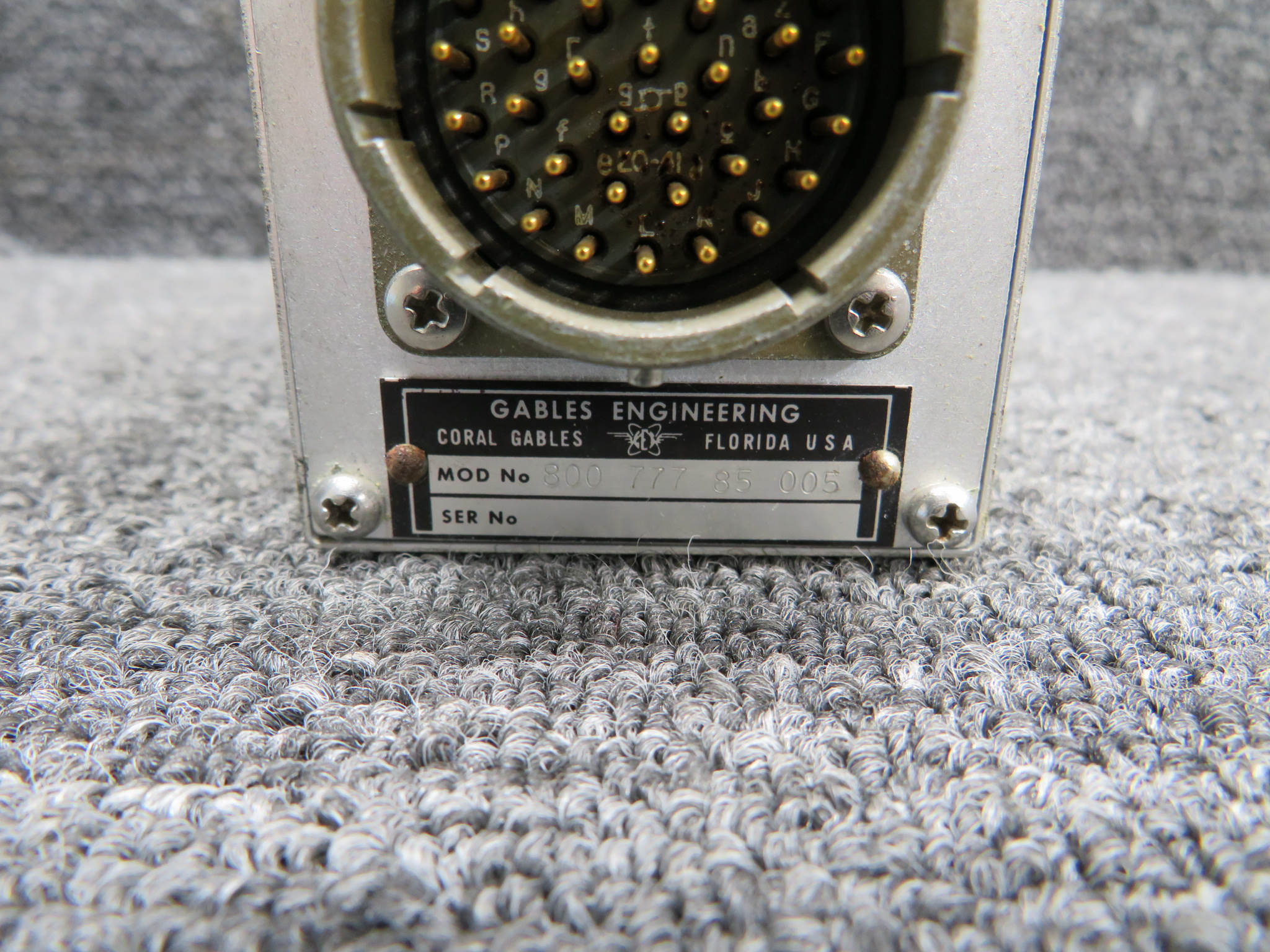 800-777-85-005 Gables Engineering Frequency Selector (Core) For Sale