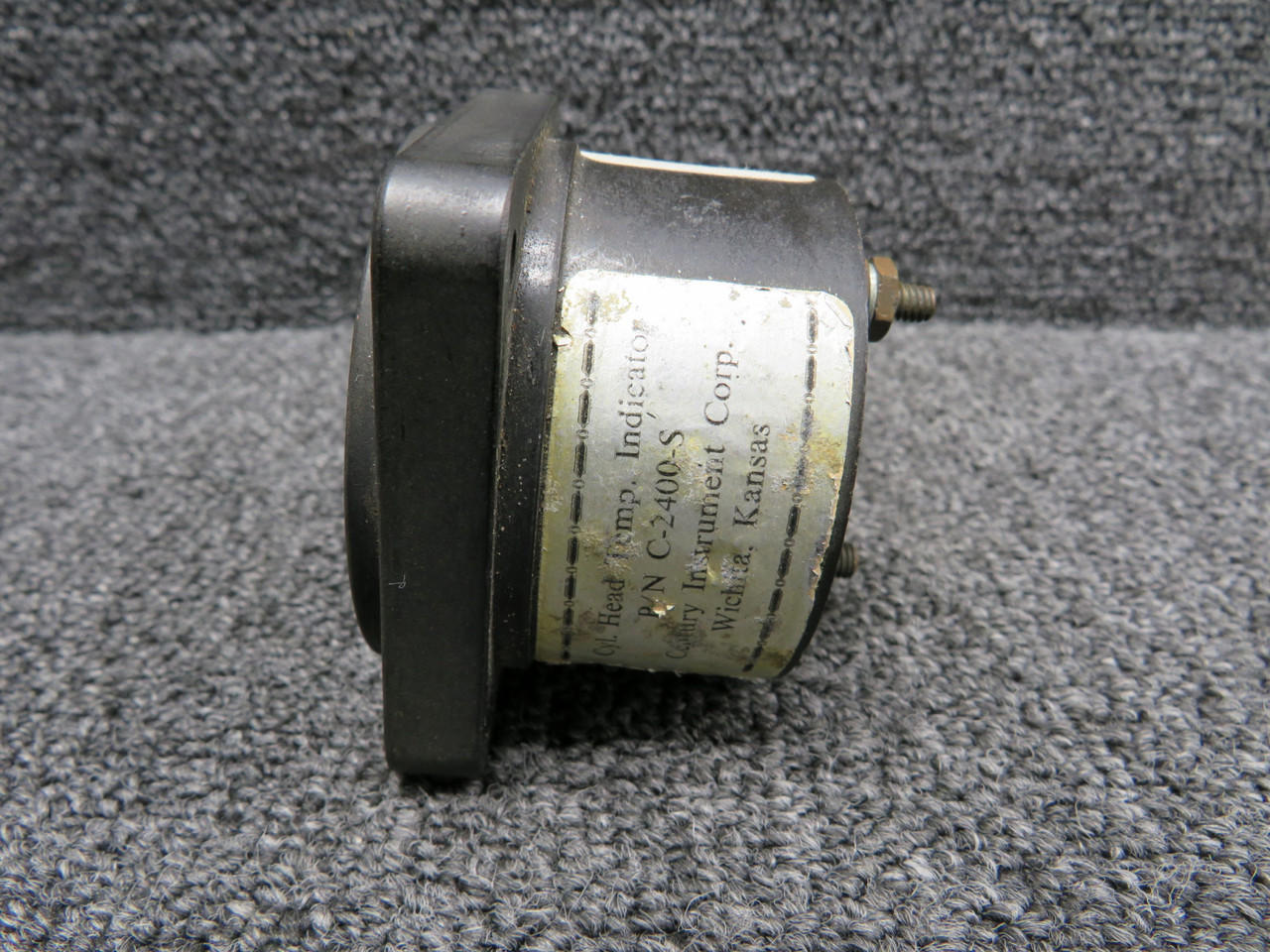 C-2400-S Century Instruments Worn Face Head Temperature Indicator