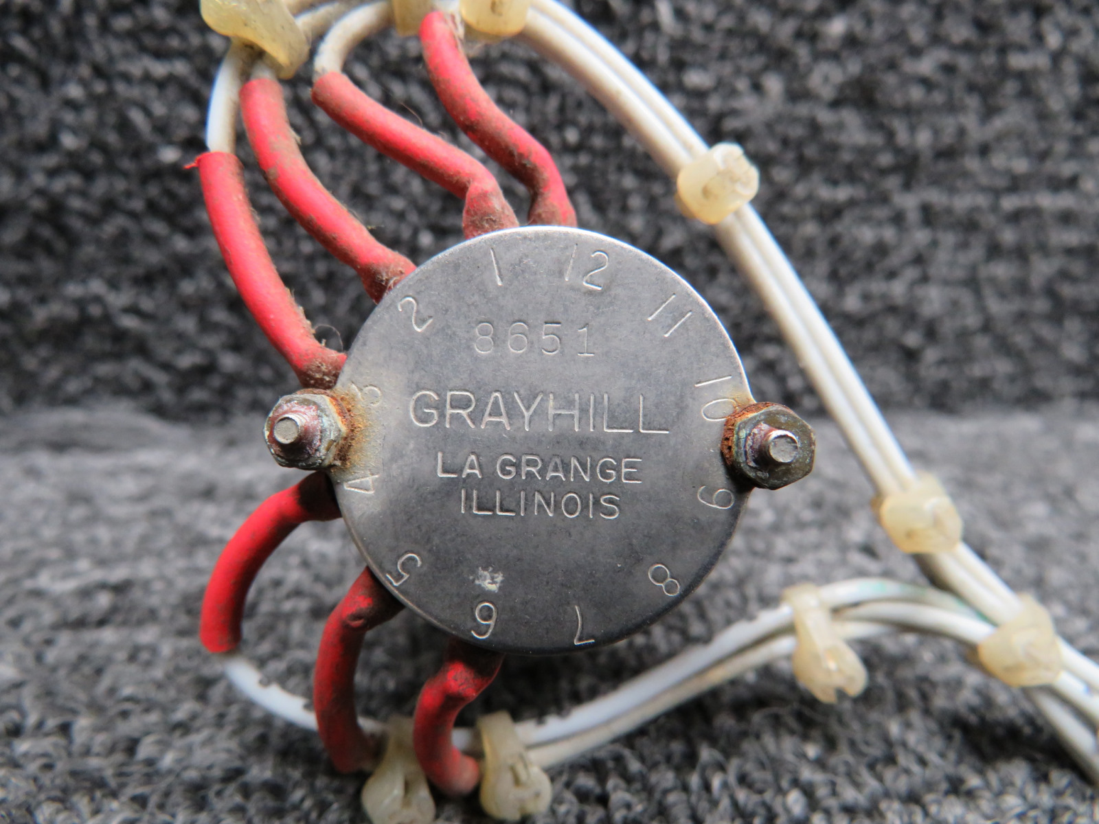 443461-1-6N Grayhill Voltage Selector Switch Unit
