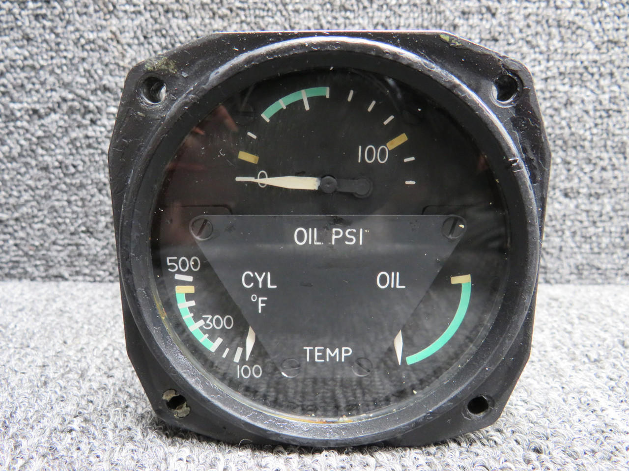 C662019-0101 AID Tri-Gauge Engine Indicator (Faded Face) For Sale