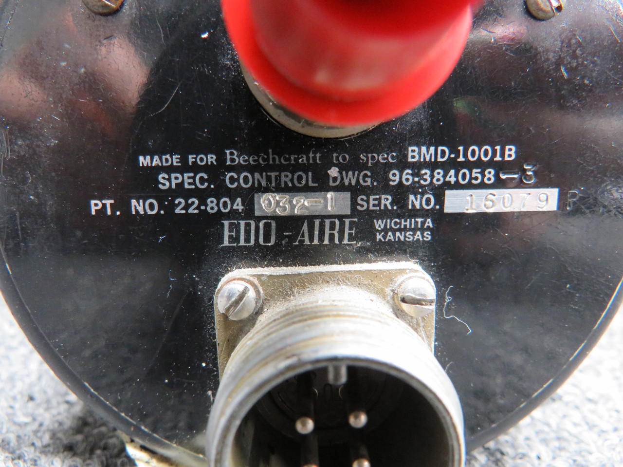 22-804-032-1 Edo-Aire Tri-Gauge Engine Indicator, Lighted (Rounded Face ...