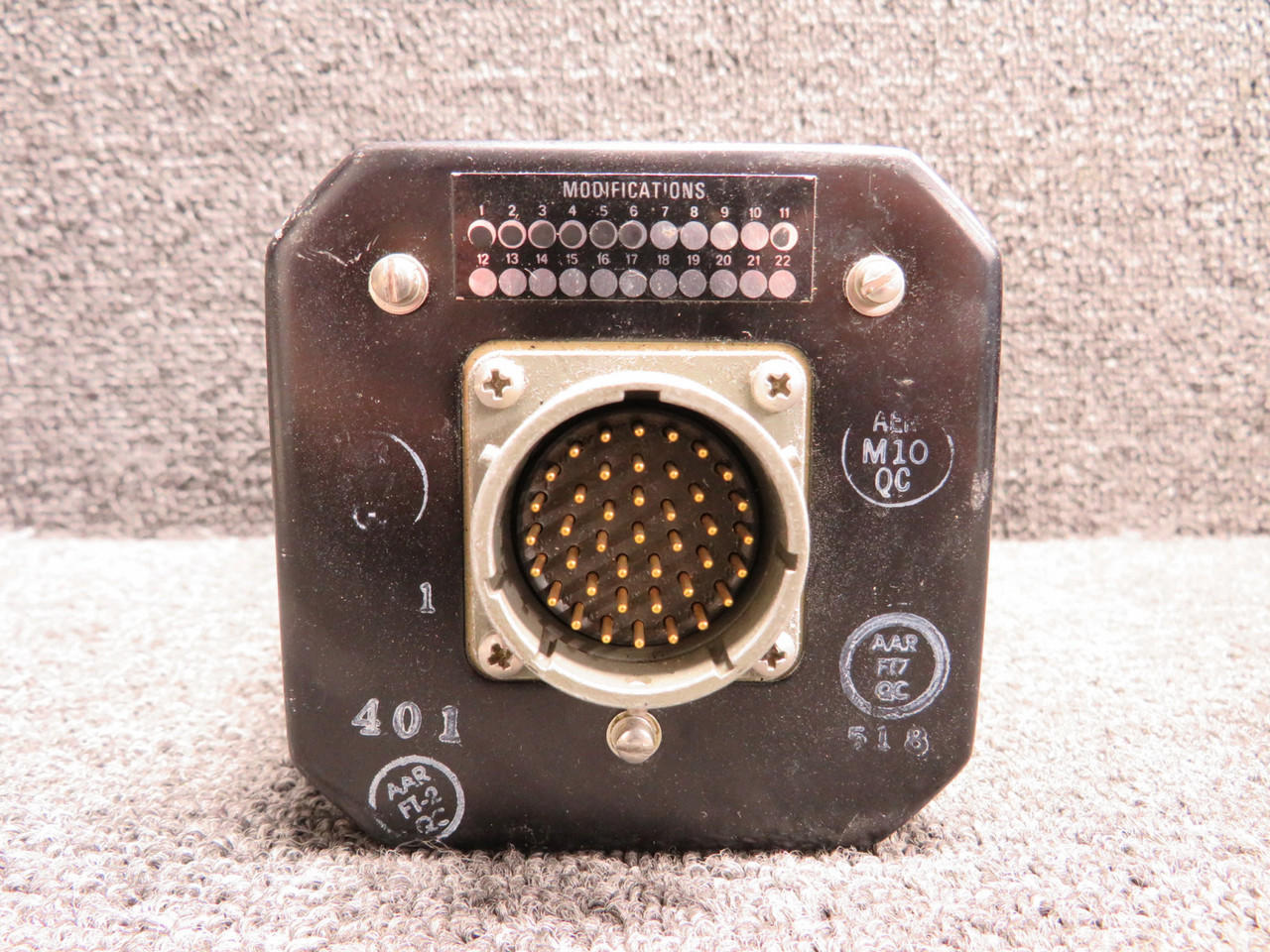 3137LB61C Aeronetics Radio Magnetic Indicator with Mods (Worn Face)