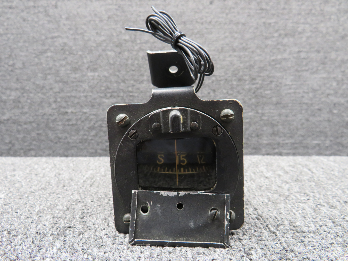 Panel Mounted Compass Indicator, Lighted (4 Hole Mount with Angled ...